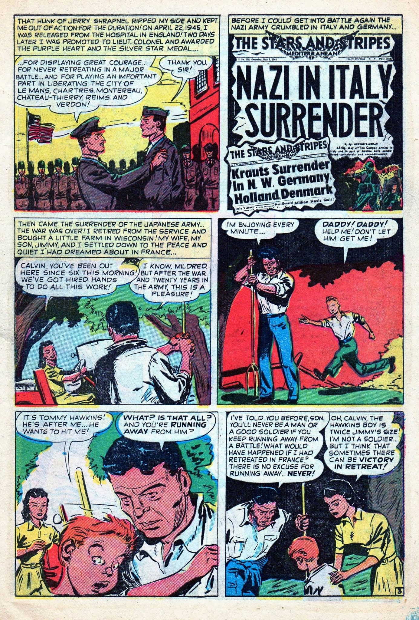 Read online War Comics comic -  Issue #4 - 5