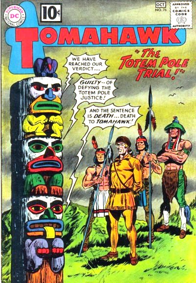 Read online Tomahawk comic -  Issue #76 - 2