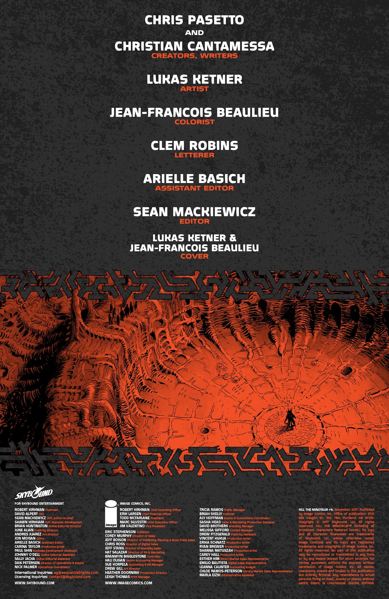 Read online Kill the Minotaur comic -  Issue #6 - 2