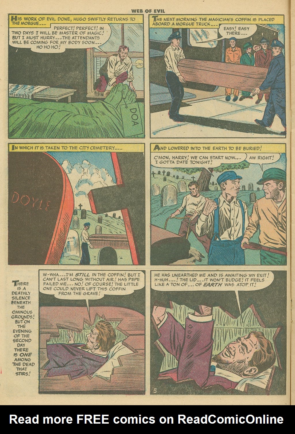 Read online Web of Evil comic -  Issue #11 - 16