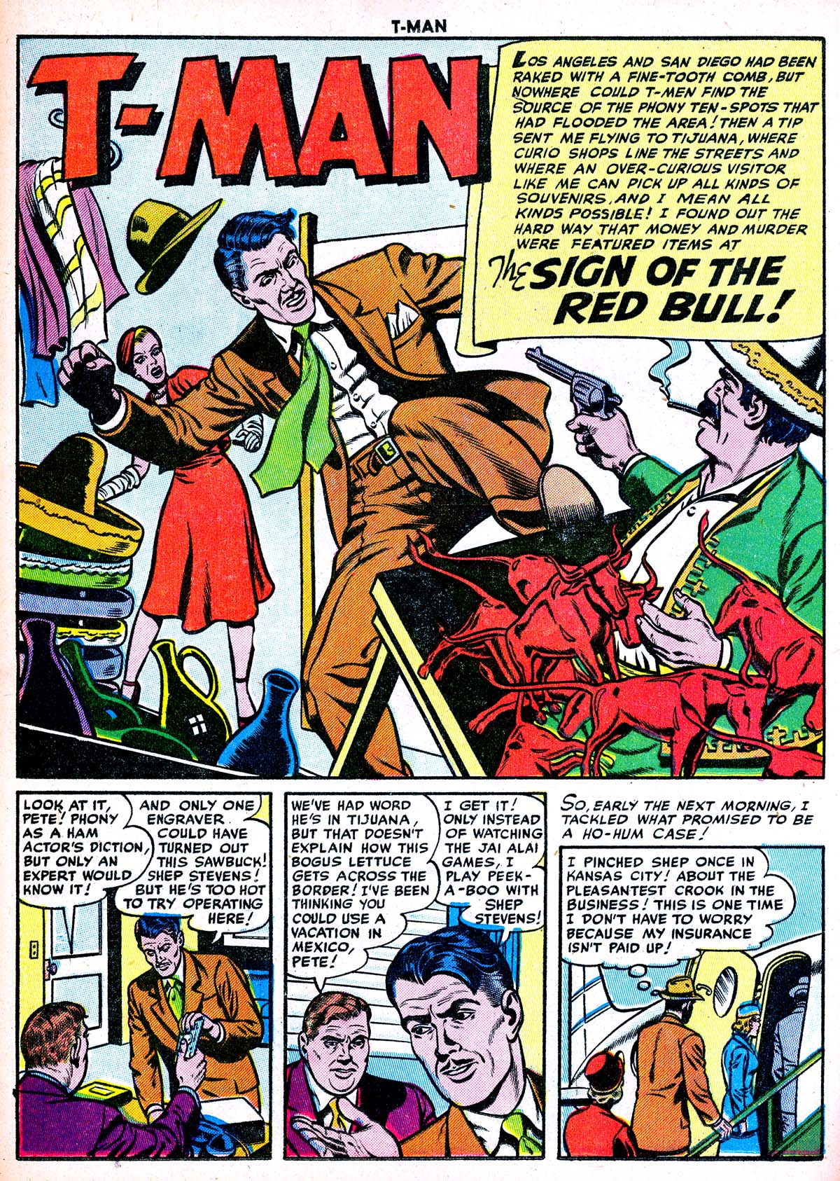Read online T-Man: World Wide Trouble Shooter comic -  Issue #36 - 18