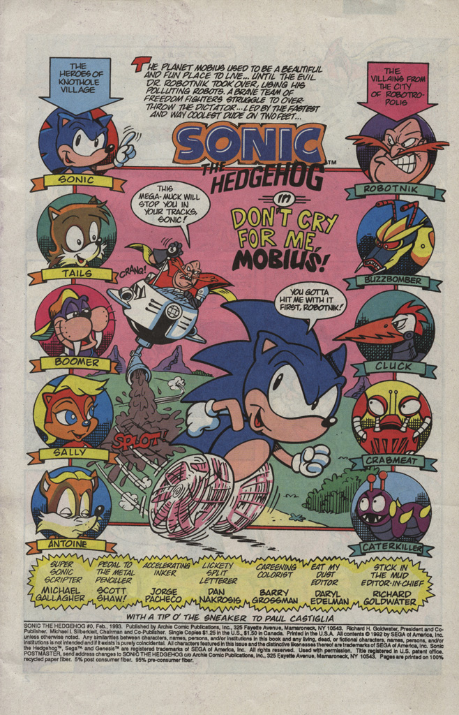 Sonic the Hedgehog (mini) issue 0 - Page 3