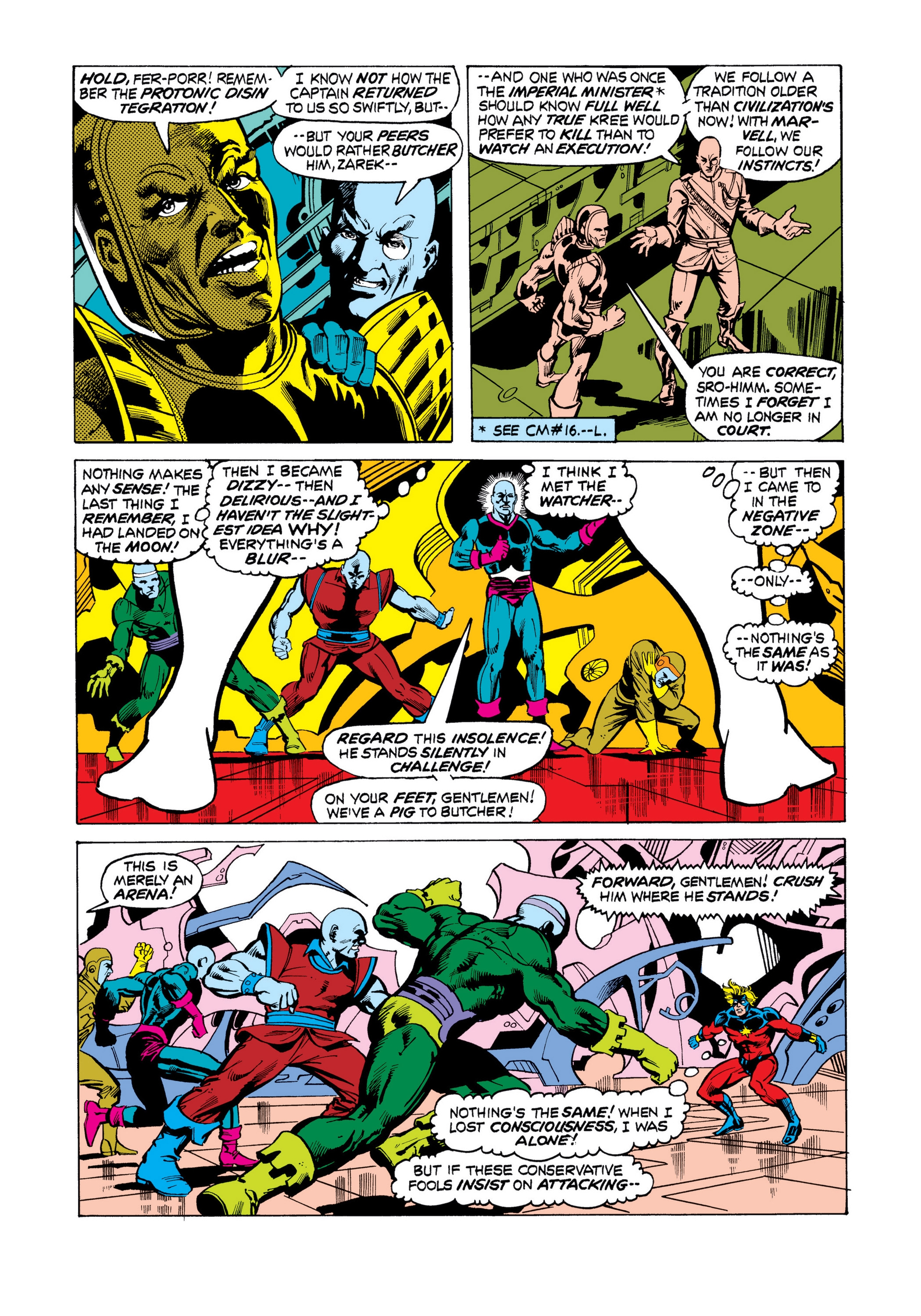 Read online Marvel Masterworks: Captain Marvel comic -  Issue # TPB 4 (Part 1) - 75