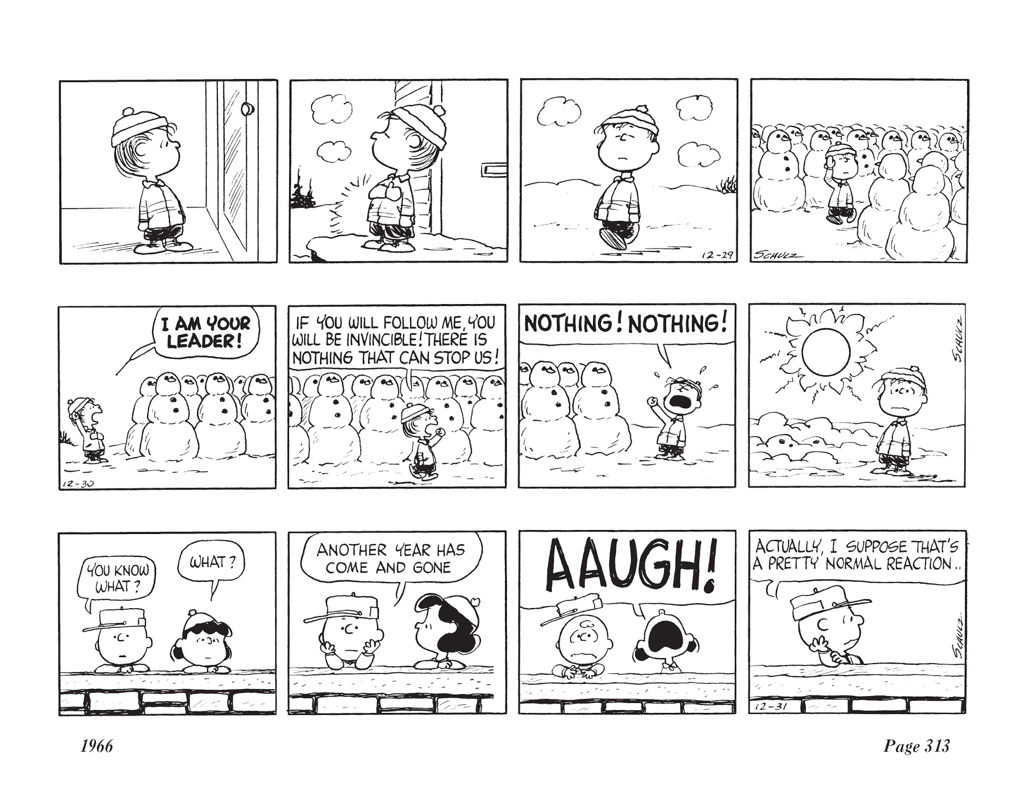 Read online The Complete Peanuts comic -  Issue # TPB 8 - 325