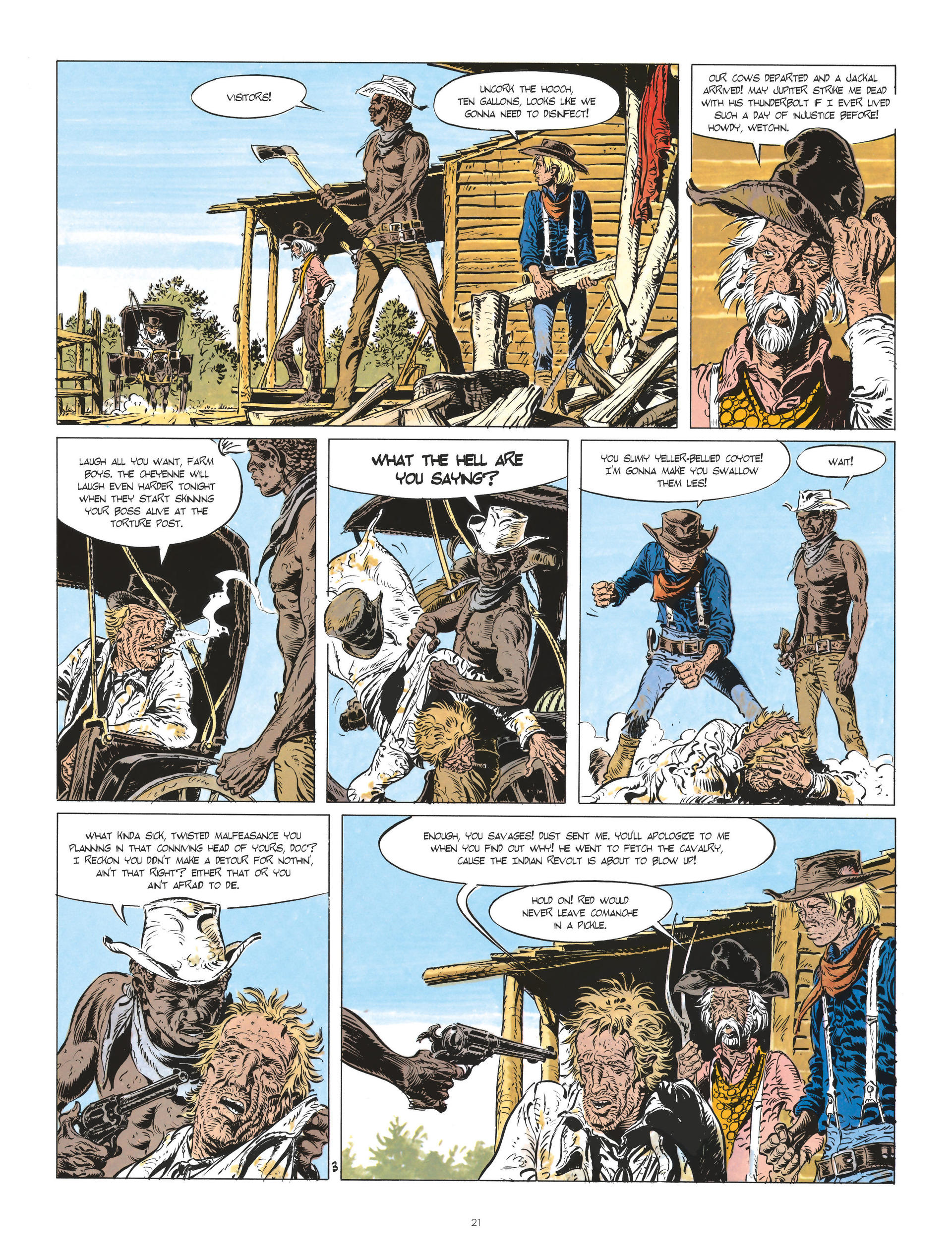 Read online Comanche comic -  Issue #2 - 21