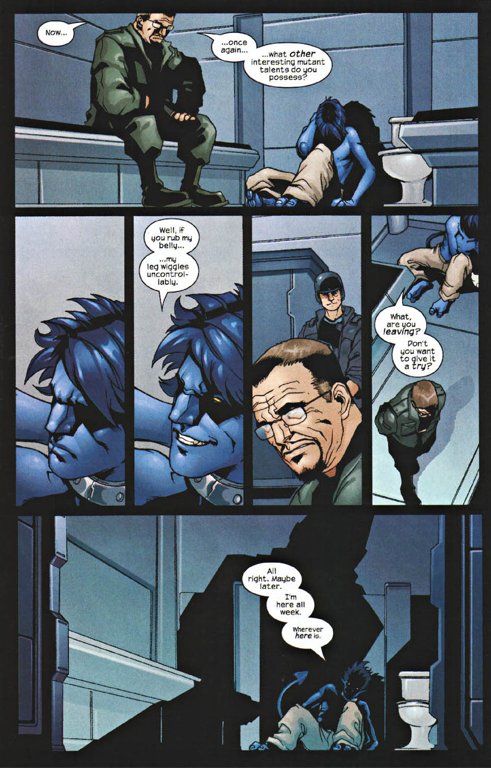 Read online X-Men 2 Movie Prequel: Nightcrawler comic -  Issue # Full - 23