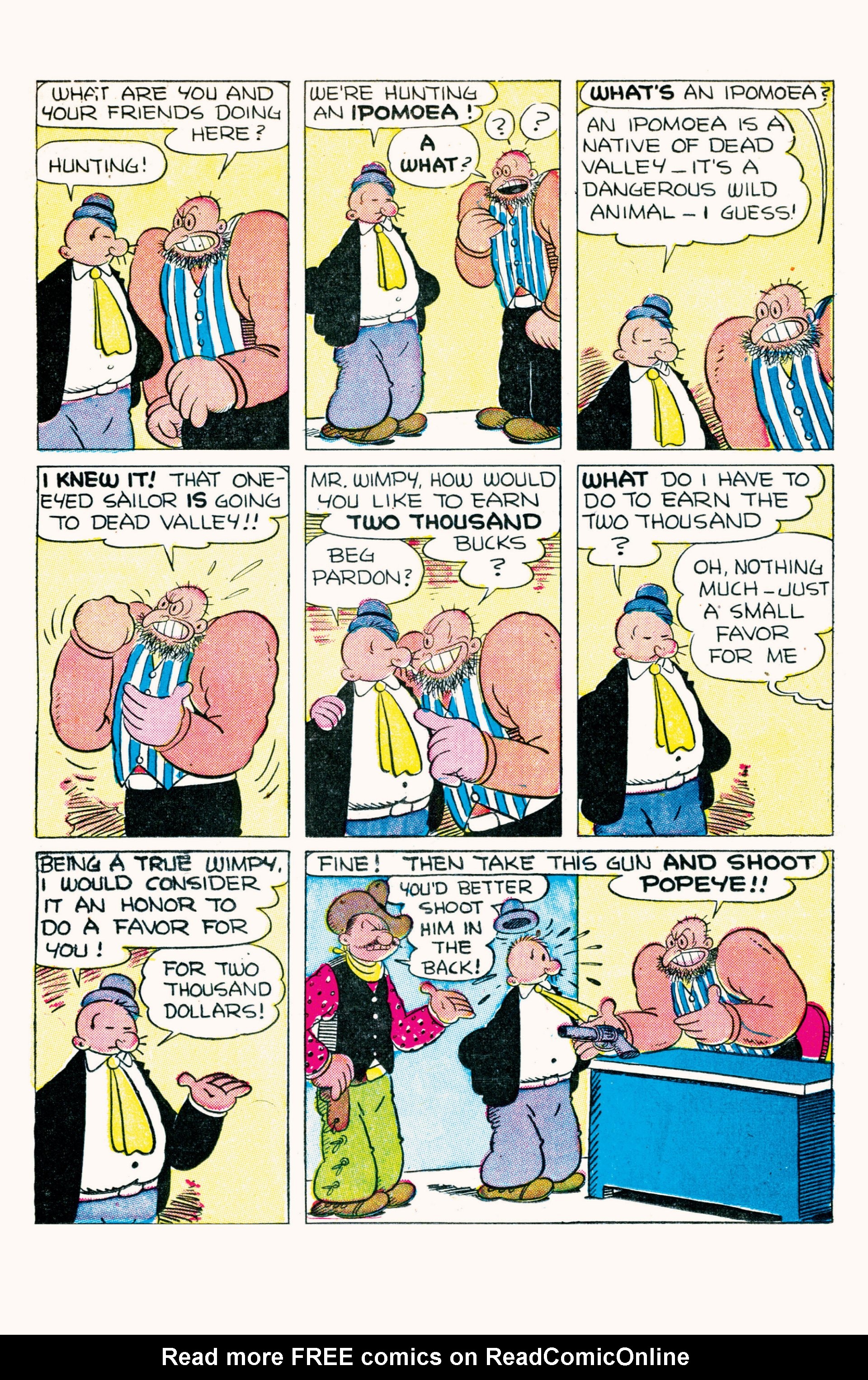 Read online Classic Popeye comic -  Issue #4 - 17