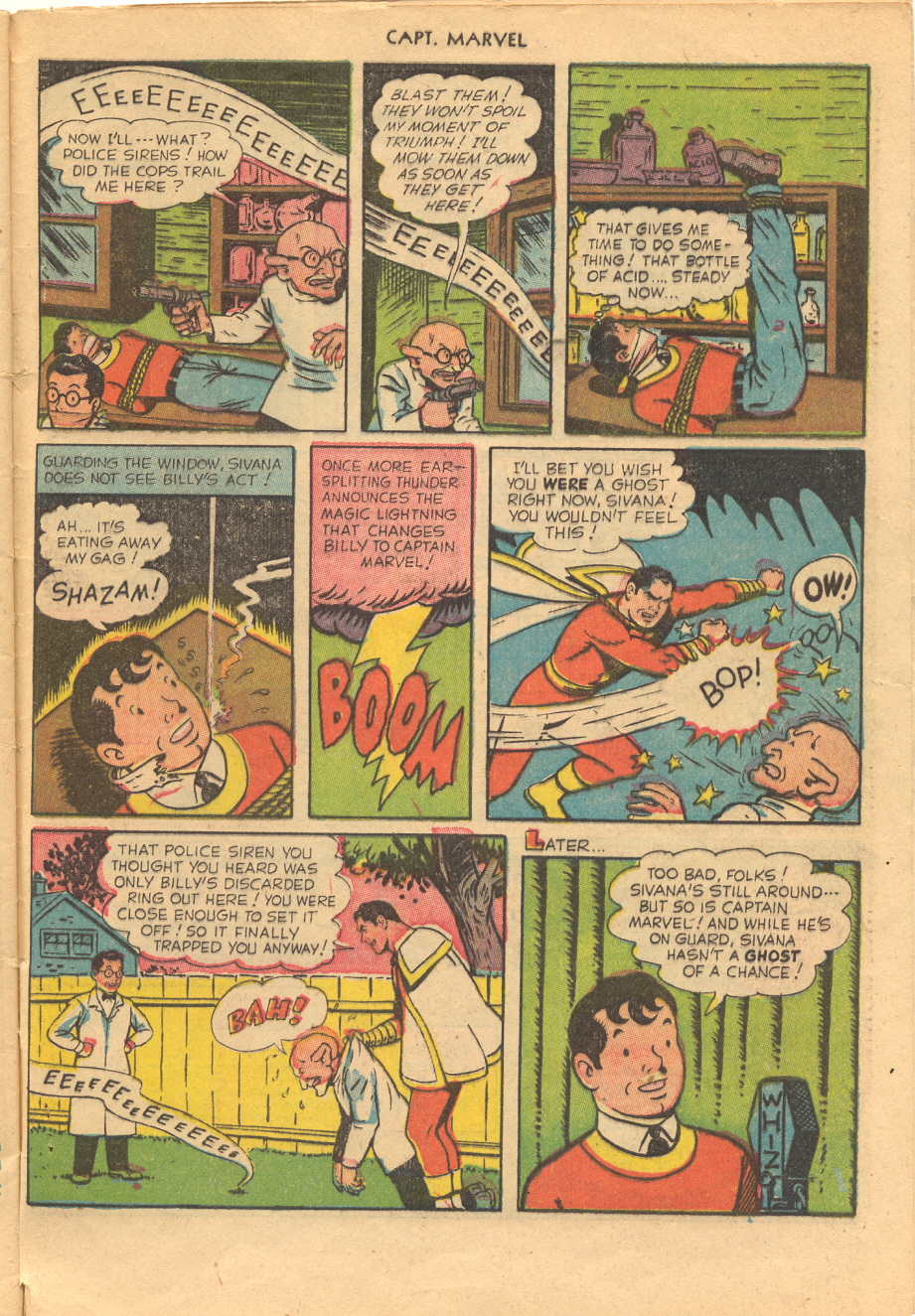 Read online Captain Marvel Adventures comic -  Issue #138 - 33