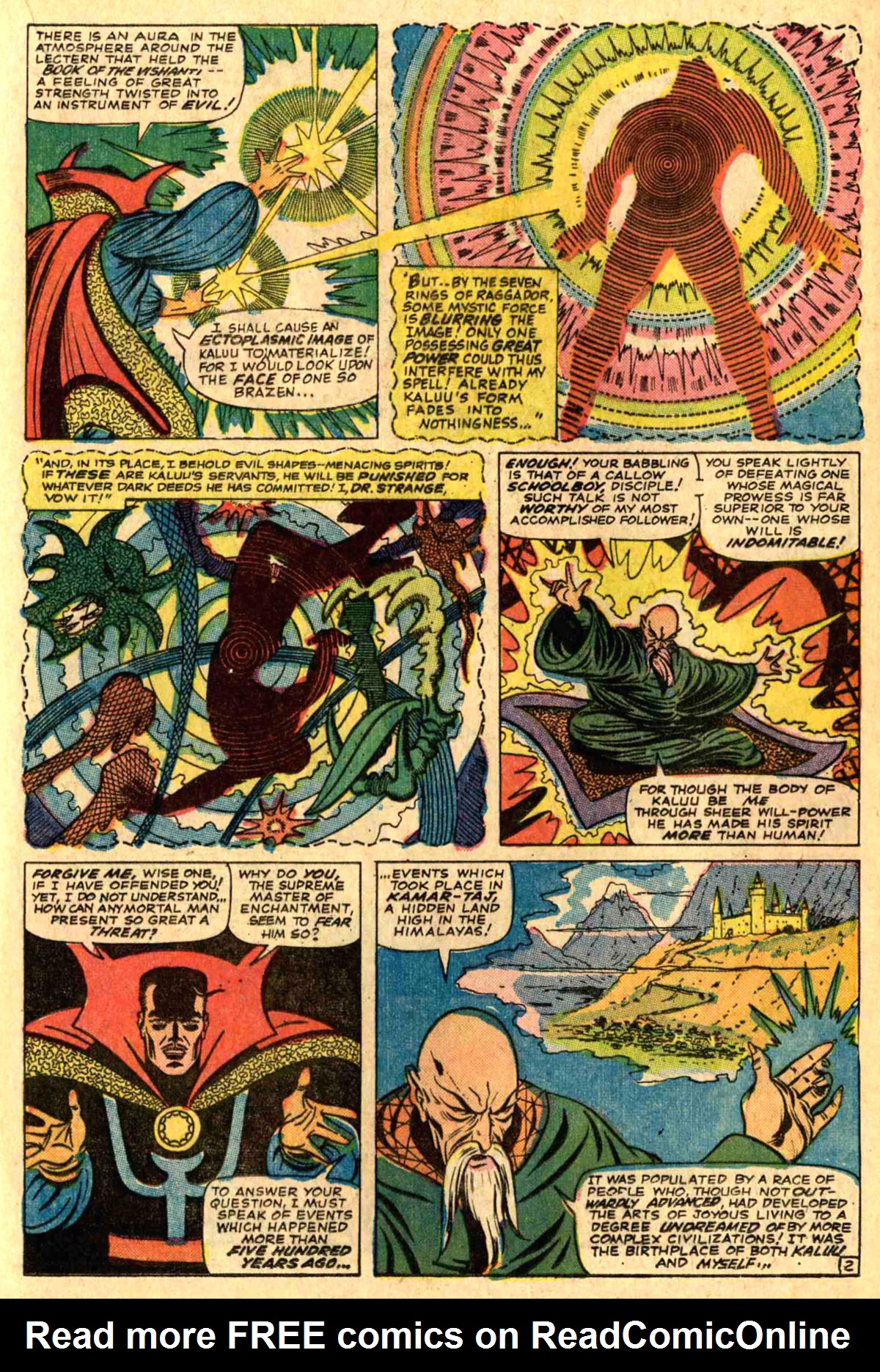 Read online Marvel Masterworks: Doctor Strange comic -  Issue # TPB 2 - 66