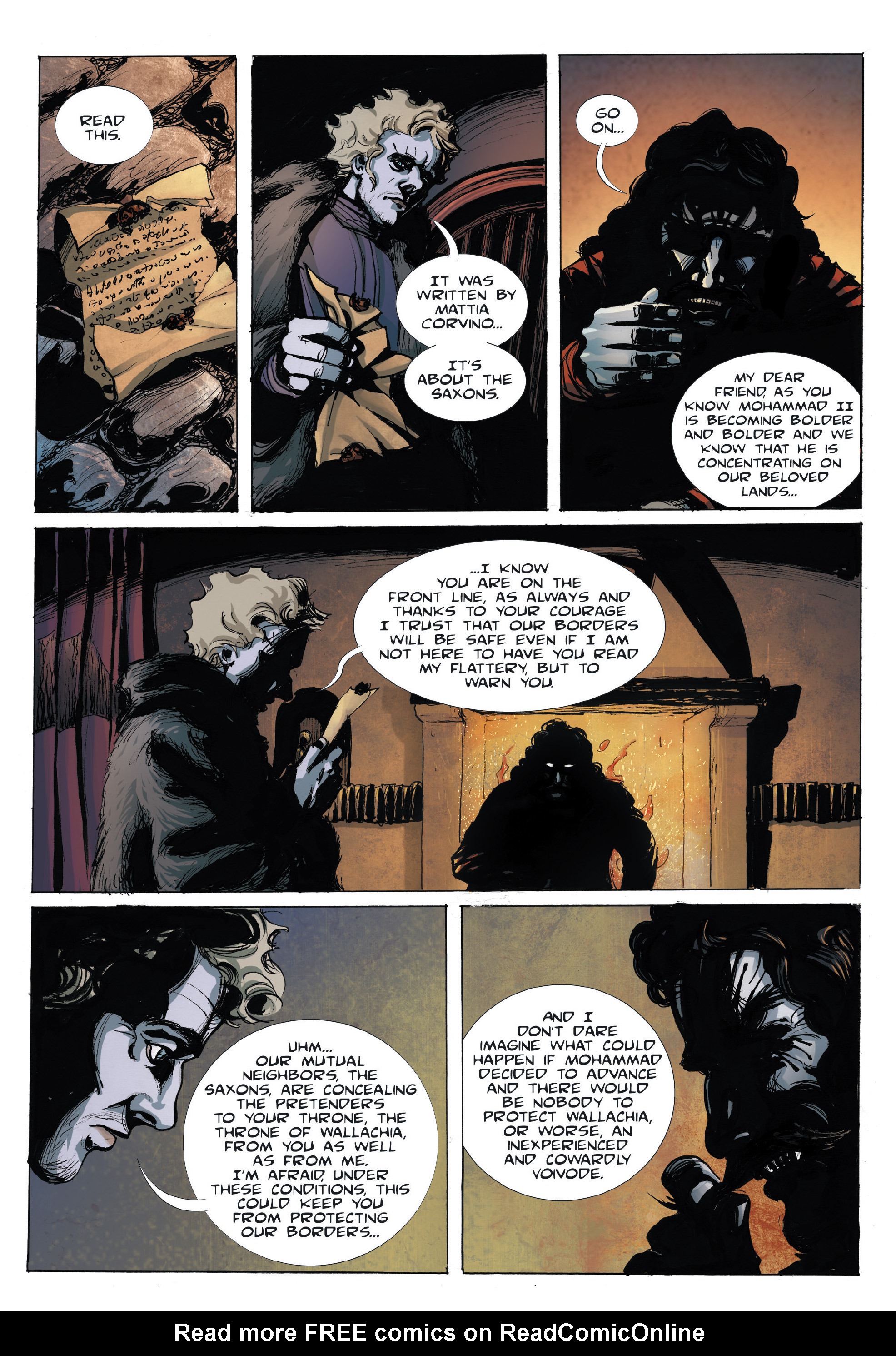 Read online Voivod: The True Story of Vlad the Impaler comic -  Issue # TPB - 48