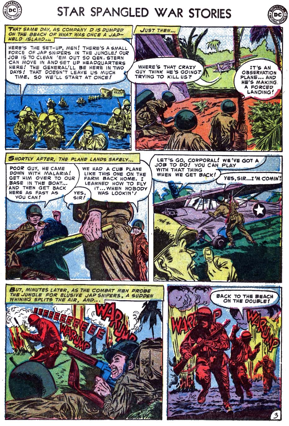 Read online Star Spangled War Stories (1952) comic -  Issue #10 - 21