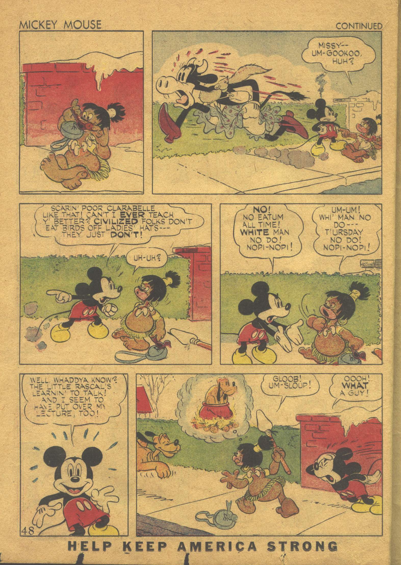 Read online Walt Disney's Comics and Stories comic -  Issue #22 - 50