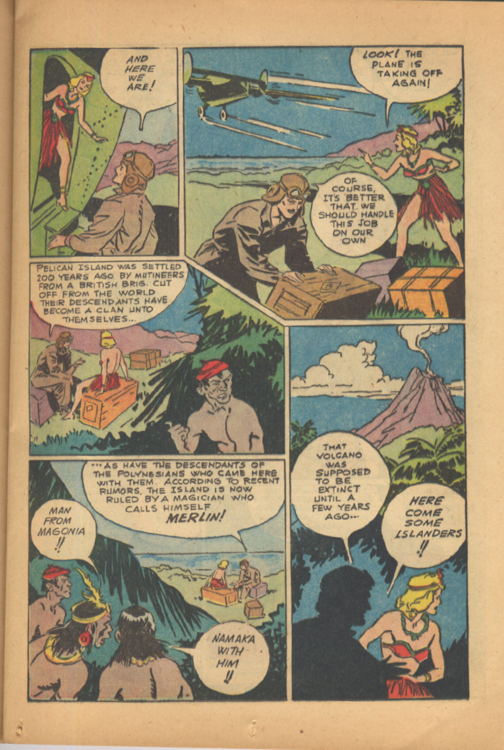 Read online Super-Magician Comics comic -  Issue #23 - 23