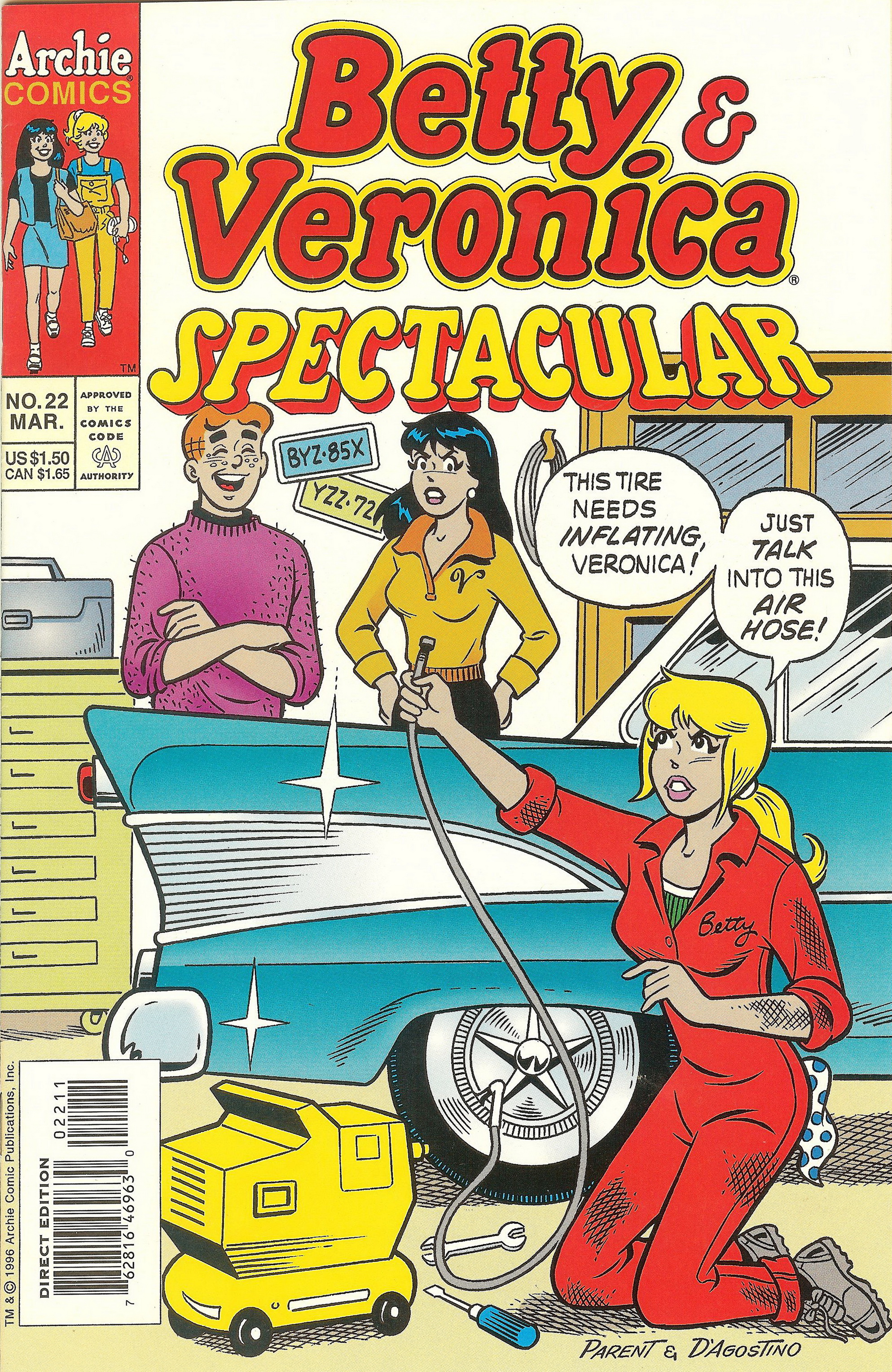 Read online Betty & Veronica Spectacular comic -  Issue #22 - 1