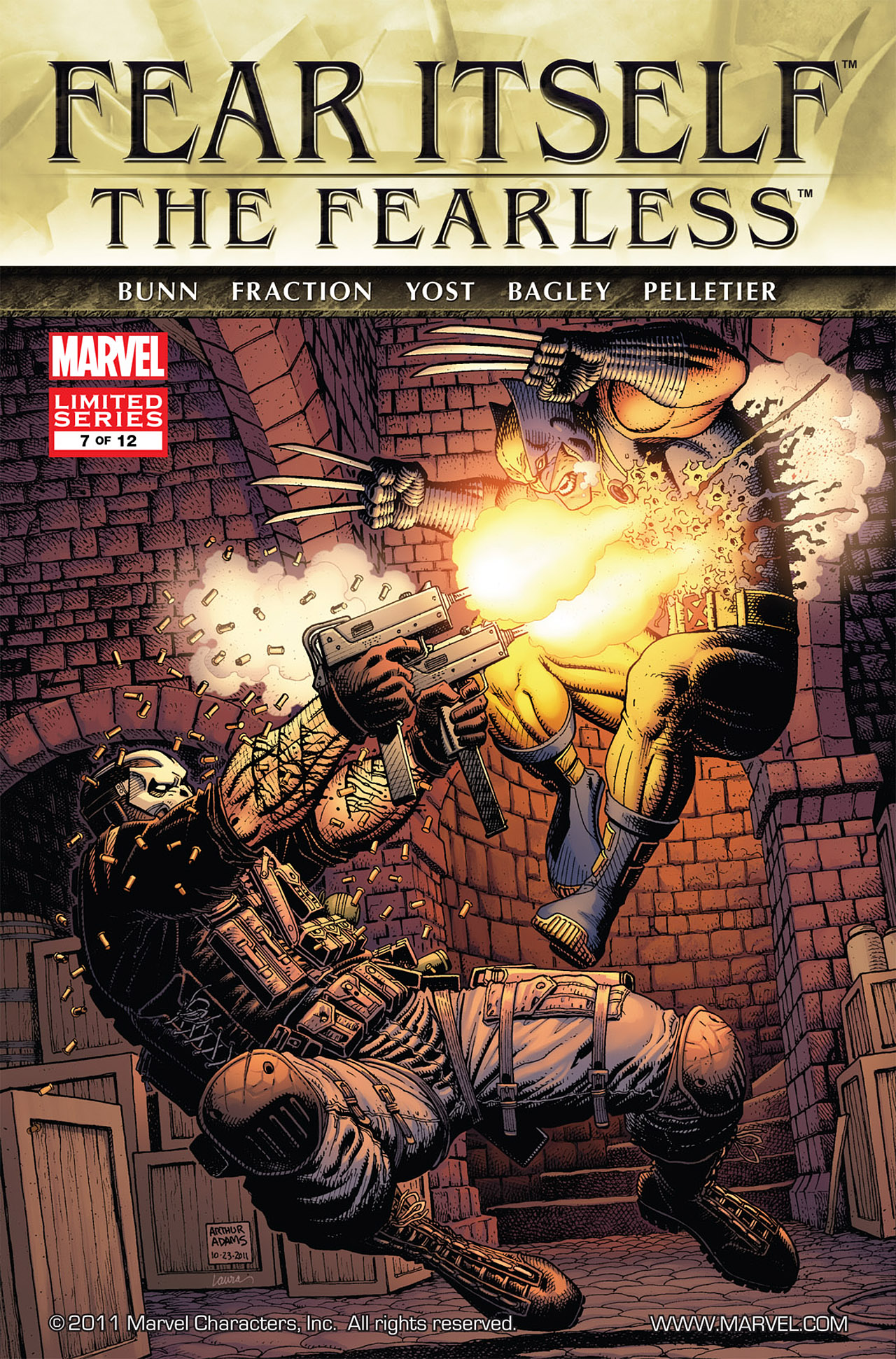 Read online Fear Itself: The Fearless comic -  Issue #7 - 1