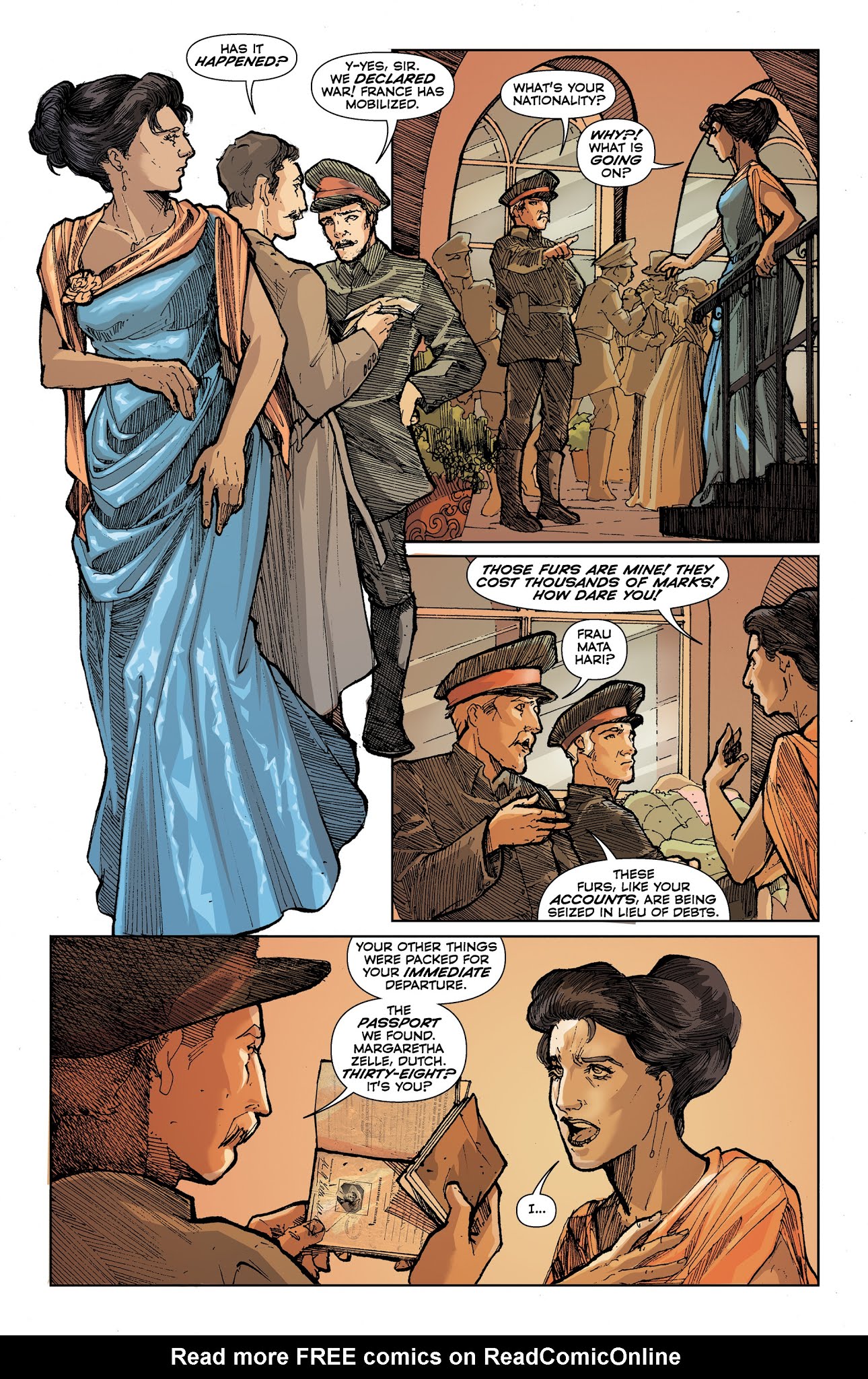 Read online Mata Hari comic -  Issue #4 - 23