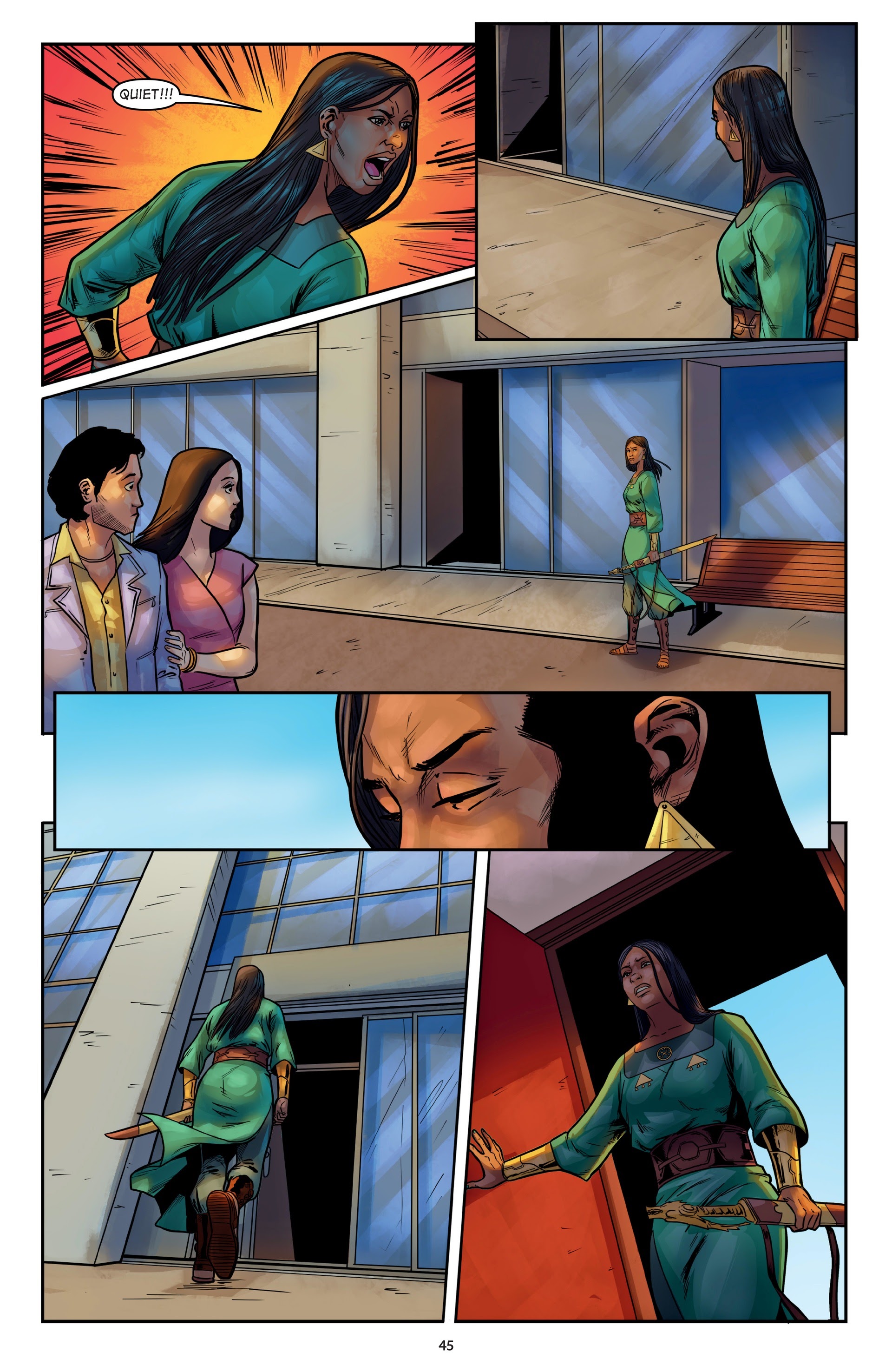 Read online Malika: Warrior Queen comic -  Issue # TPB 2 (Part 1) - 47