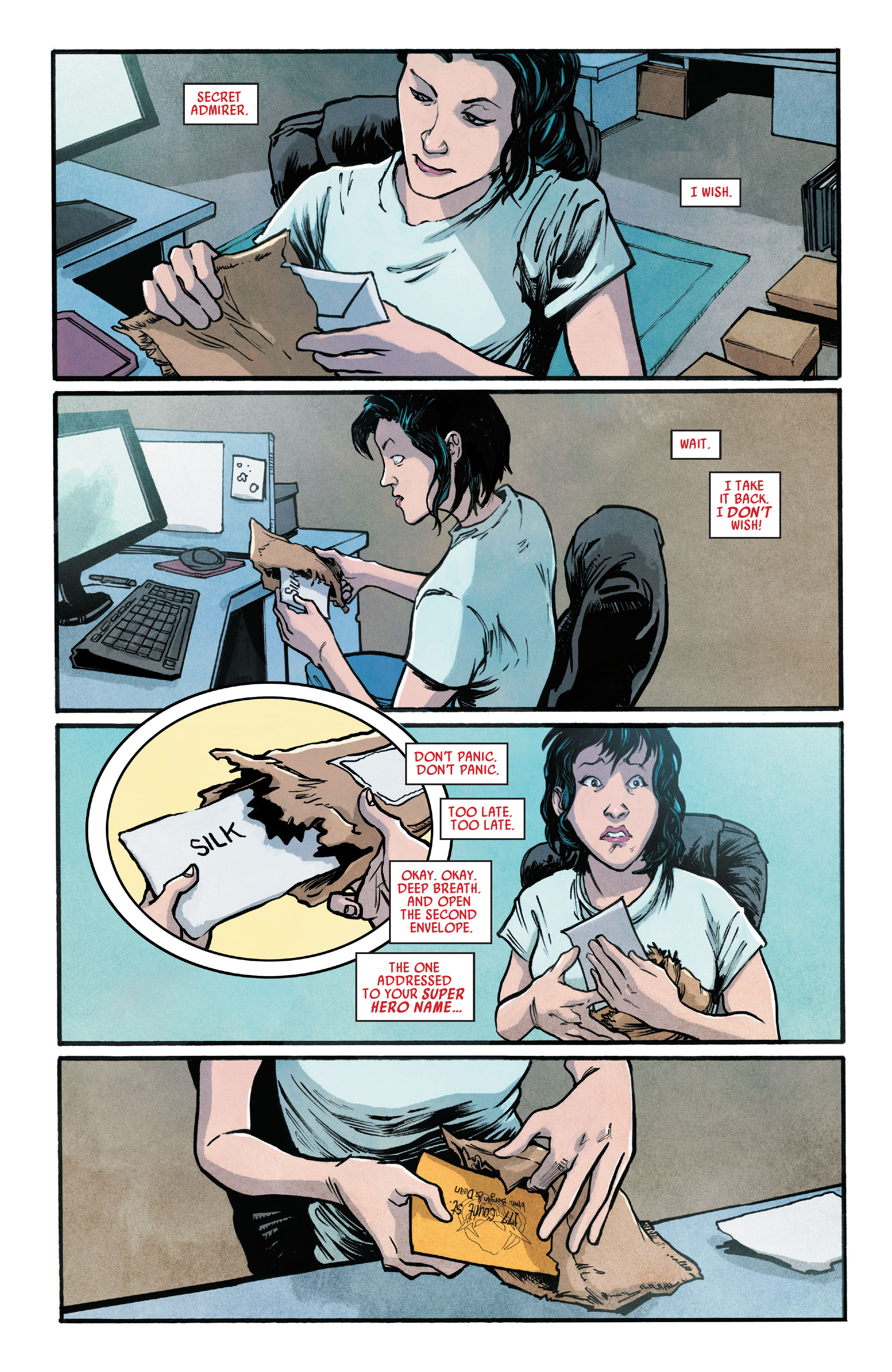 Read online Silk: Out of the Spider-Verse comic -  Issue # TPB 1 (Part 3) - 41