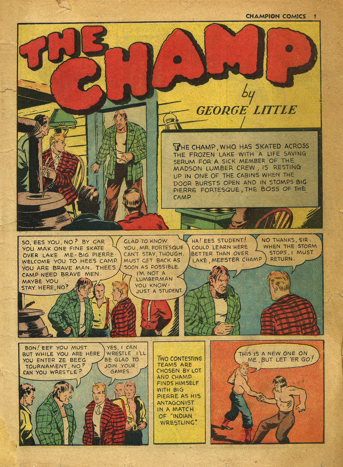 Read online Champion Comics comic -  Issue #7 - 2