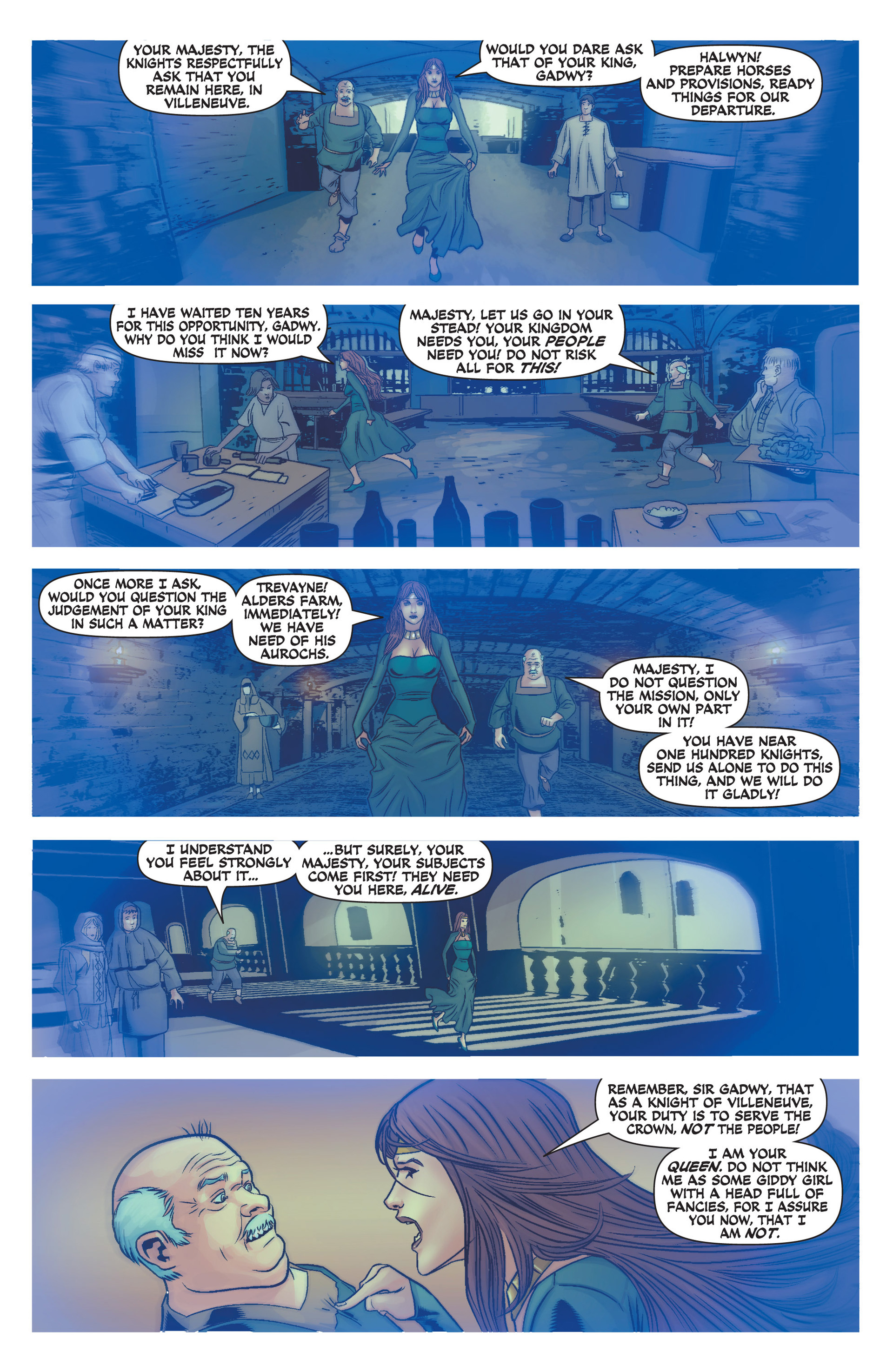 Read online Damsels: Giant Killer: Digital Exclusive Edition comic -  Issue # Full - 6
