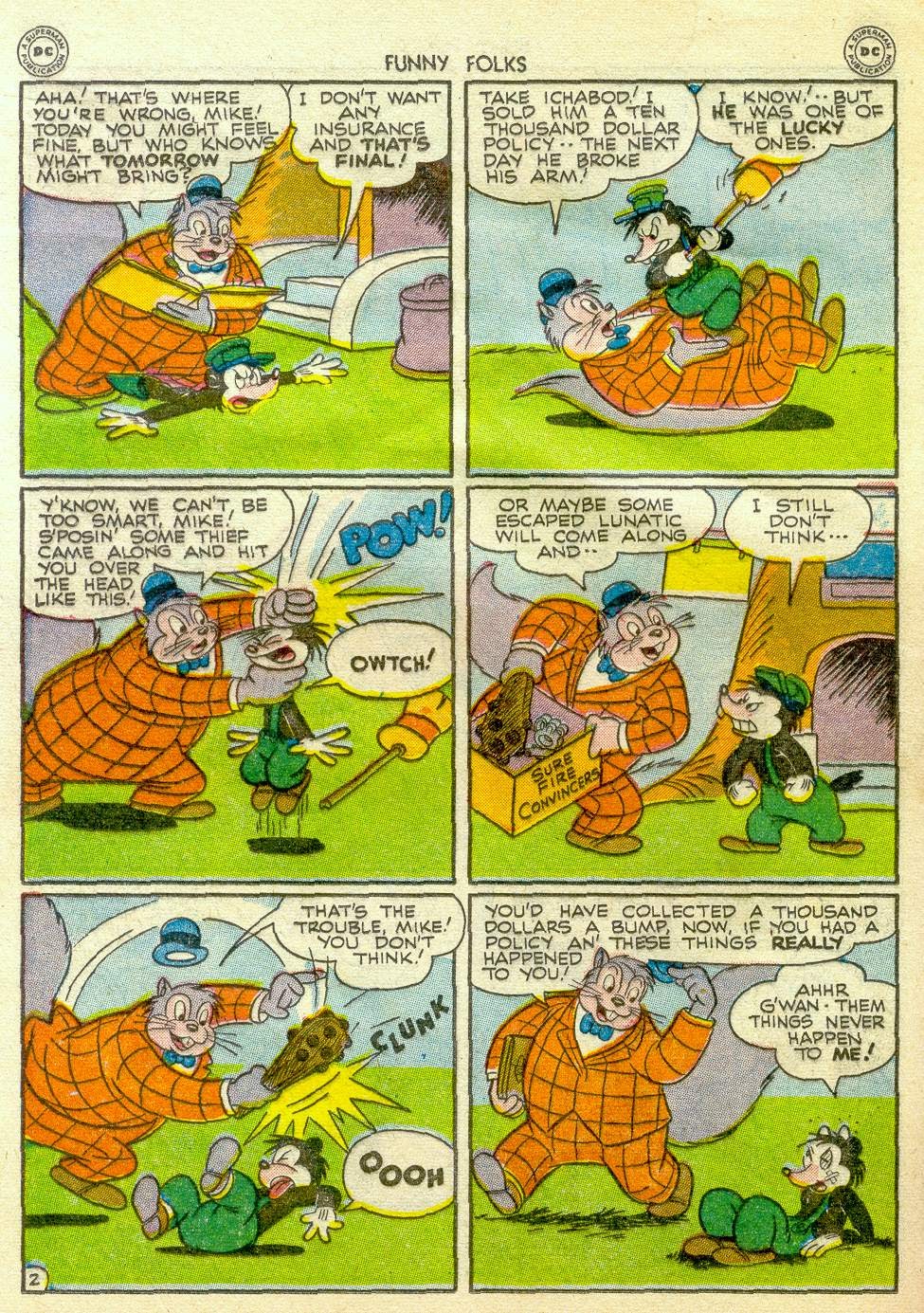 Read online Funny Folks comic -  Issue #5 - 36