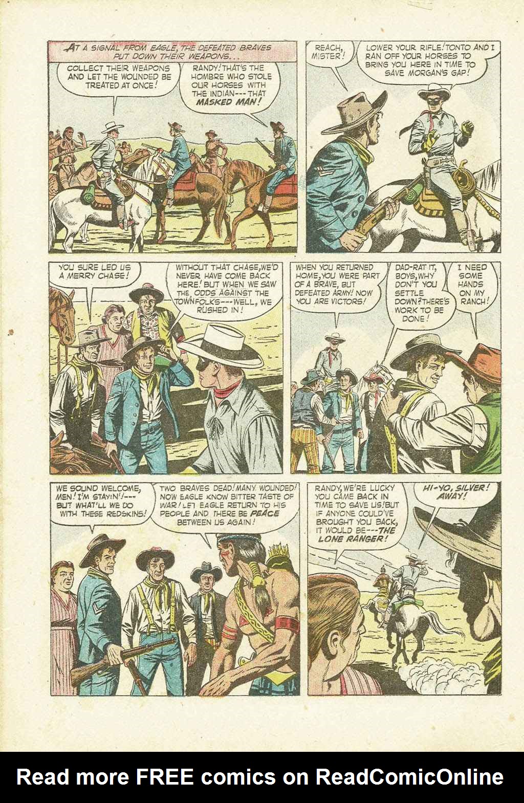 Read online The Lone Ranger (1948) comic -  Issue #63 - 22