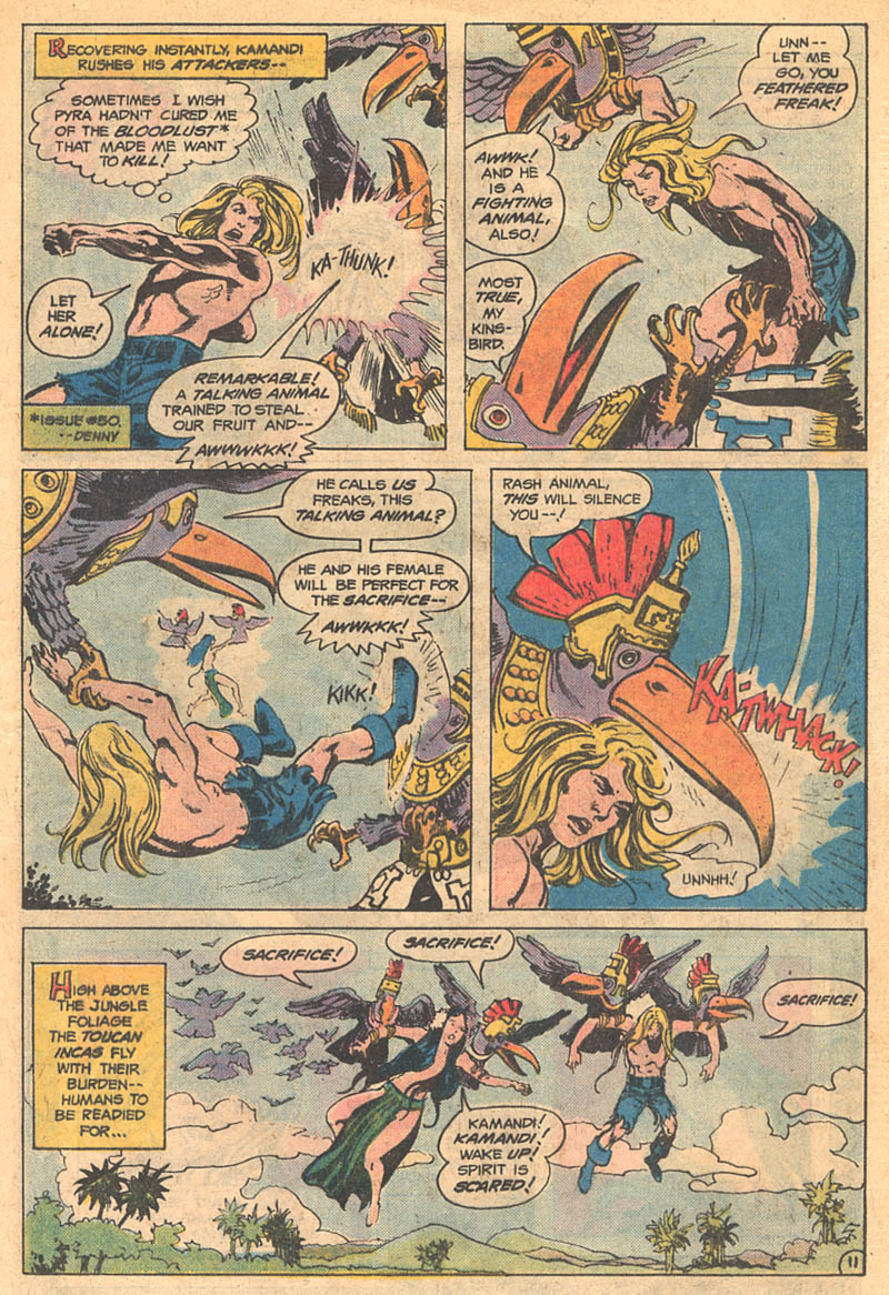 Read online Kamandi, The Last Boy On Earth comic -  Issue #52 - 13