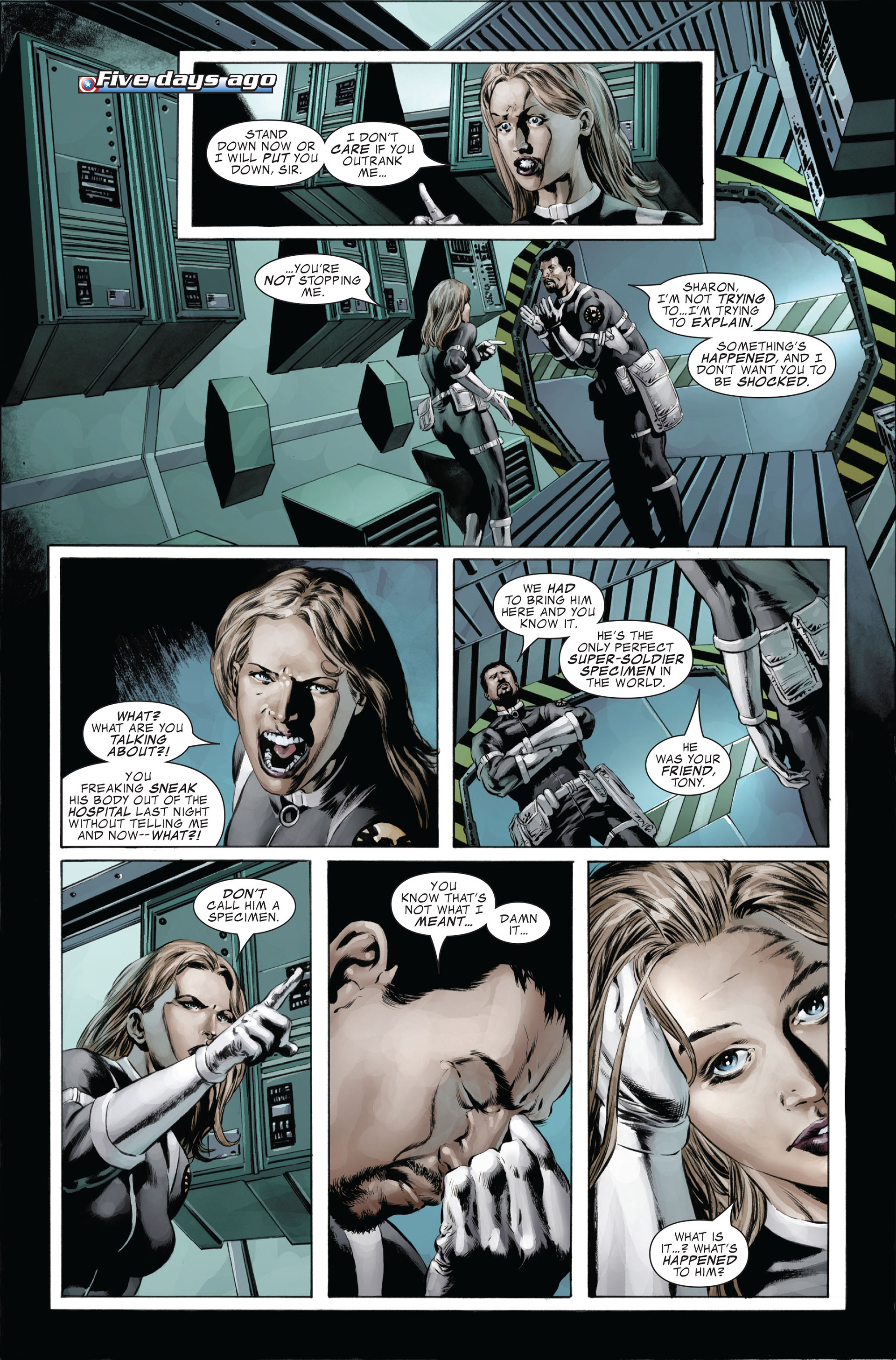 Read online Death of Captain America: The Death of the Dream comic -  Issue # TPB (Part 1) - 40