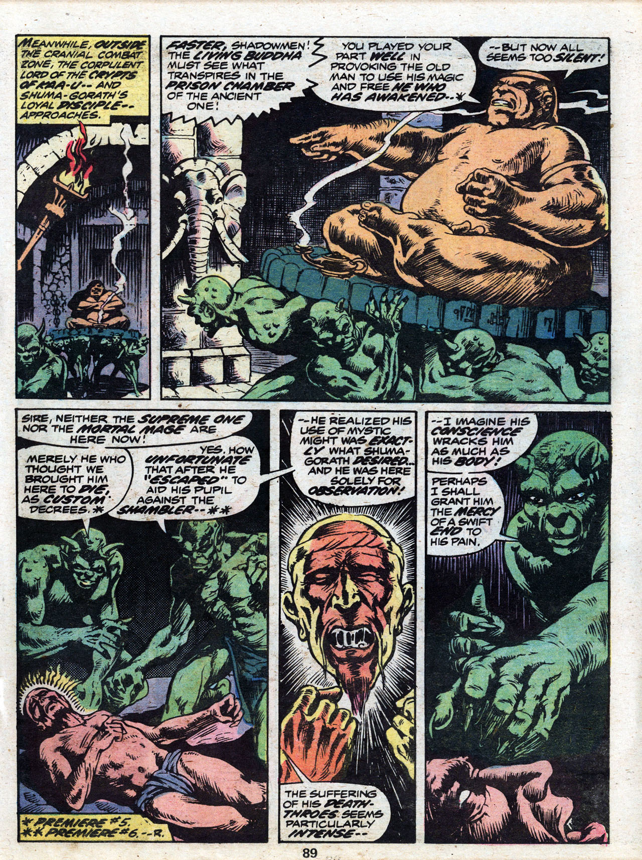 Read online Marvel Treasury Edition comic -  Issue #6 - 87