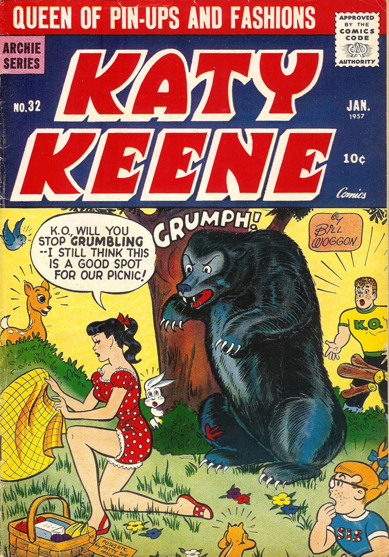 Read online Katy Keene (1949) comic -  Issue #32 - 1