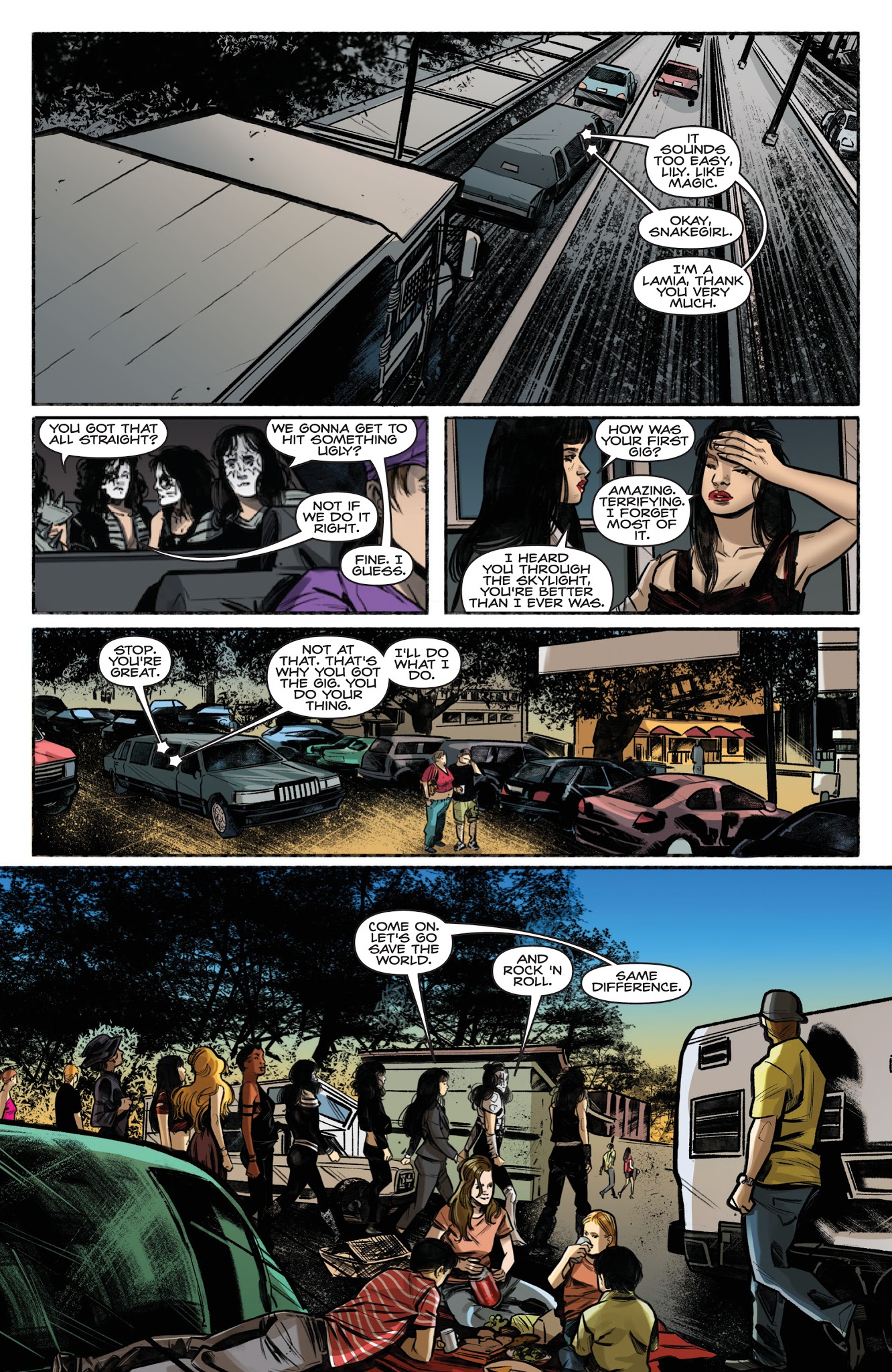 Read online Kiss/Vampirella comic -  Issue #5 - 15