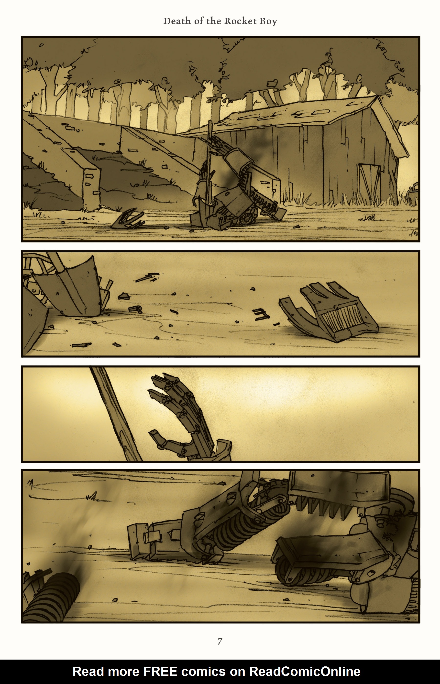 Read online Rust comic -  Issue # TPB 3 (Part 1) - 7