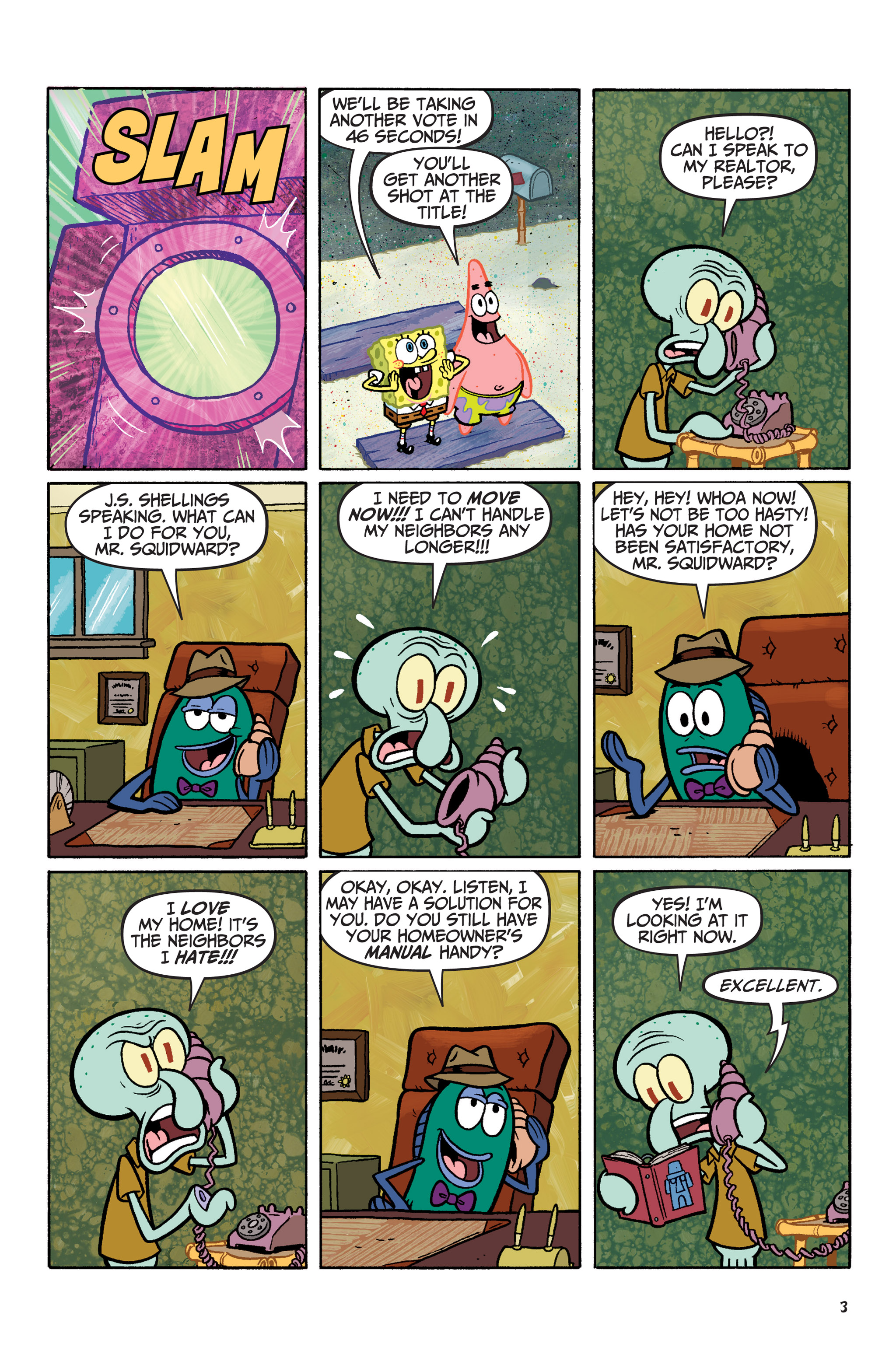 Read online Free Comic Book Day 2014 comic -  Issue # SpongeBob Freestyle Funnies 2014 - 5