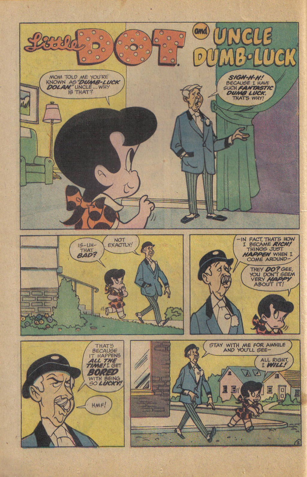 Read online Little Dot (1953) comic -  Issue #155 - 12