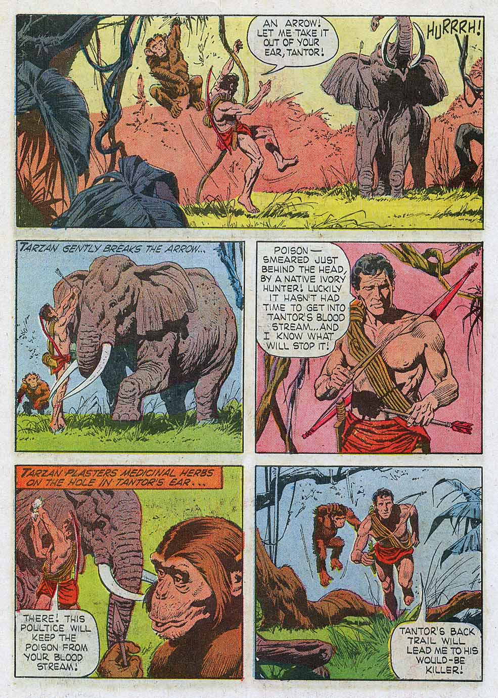 Read online Tarzan (1962) comic -  Issue #168 - 6