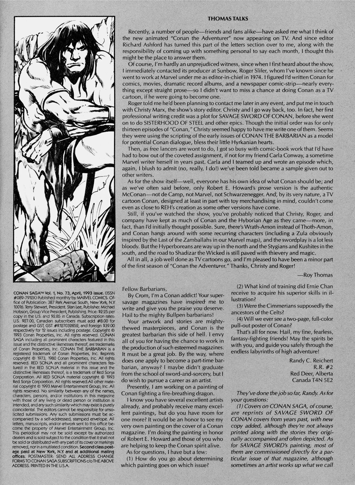 Read online Conan Saga comic -  Issue #73 - 3