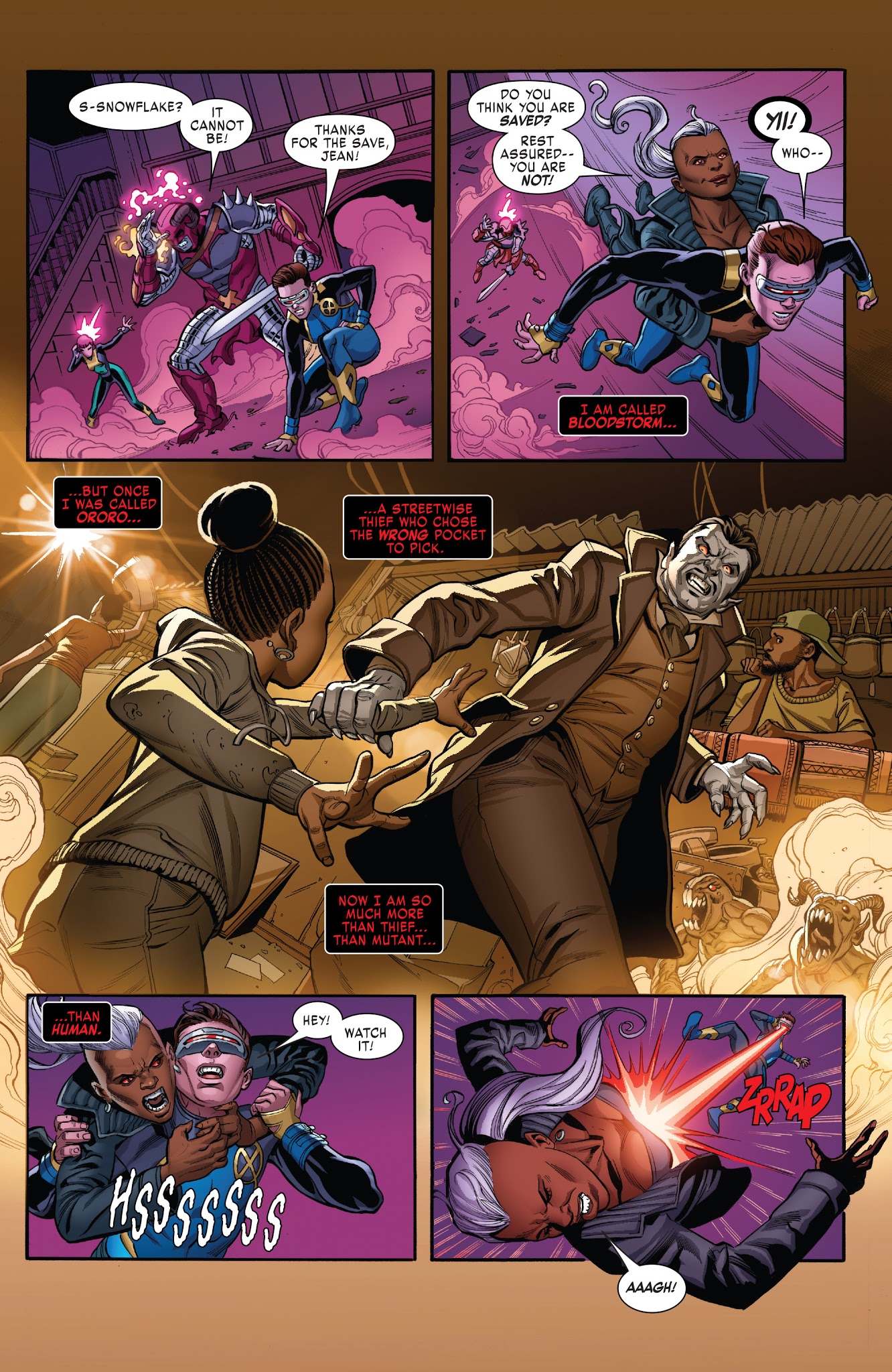 Read online X-Men: Blue comic -  Issue #11 - 6