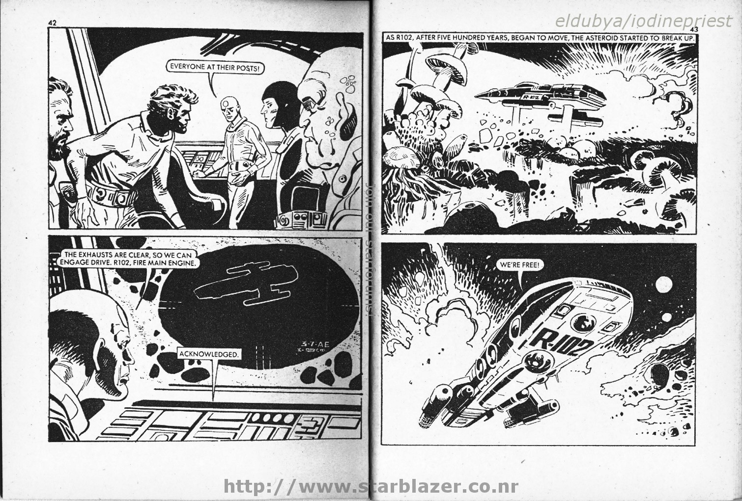 Read online Starblazer comic -  Issue #55 - 23