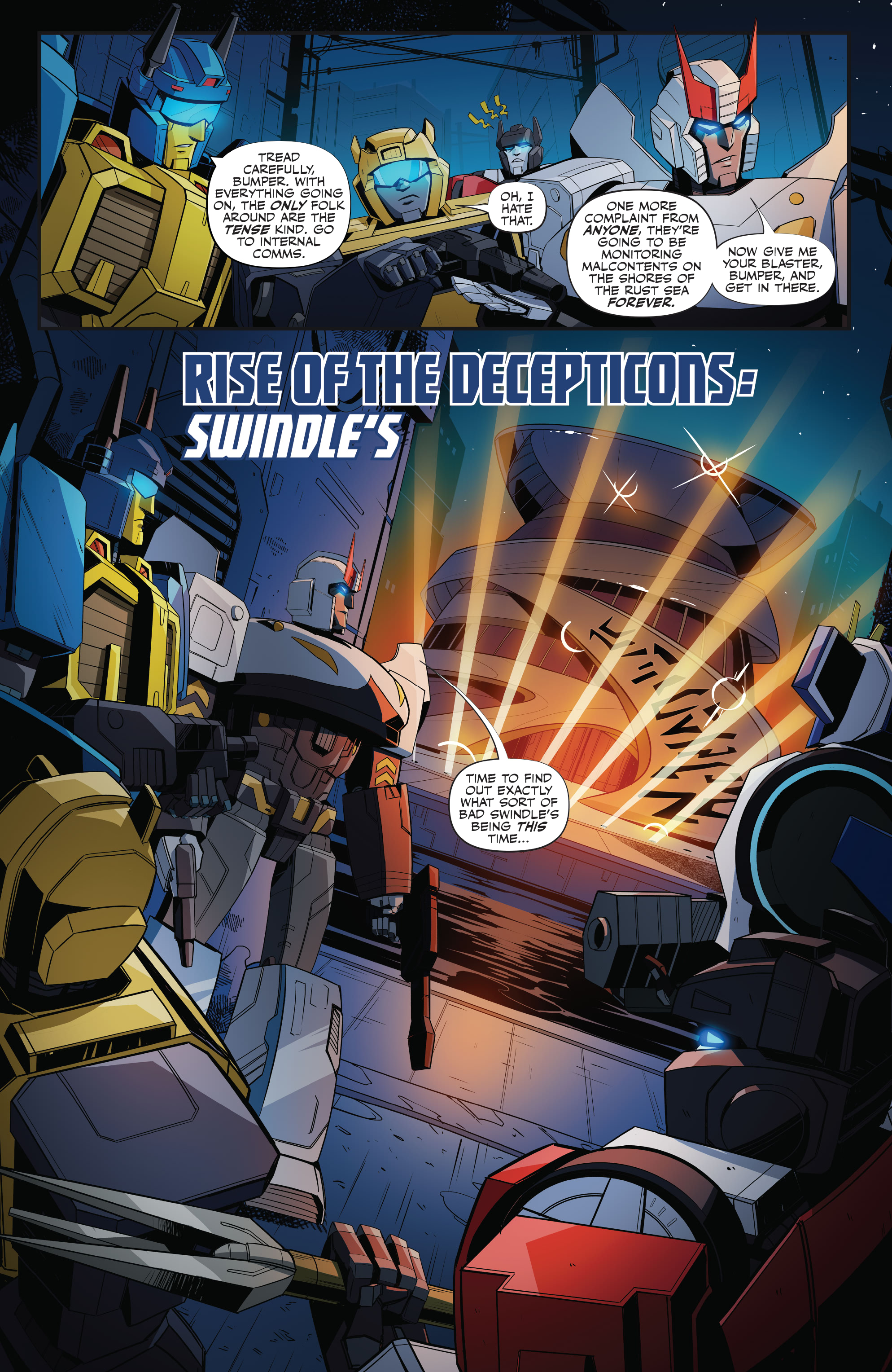 Read online Transformers (2019) comic -  Issue #20 - 13