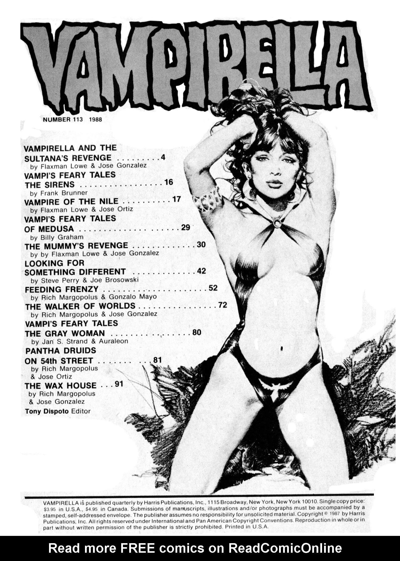 Read online Vampirella (1969) comic -  Issue #113 - 3
