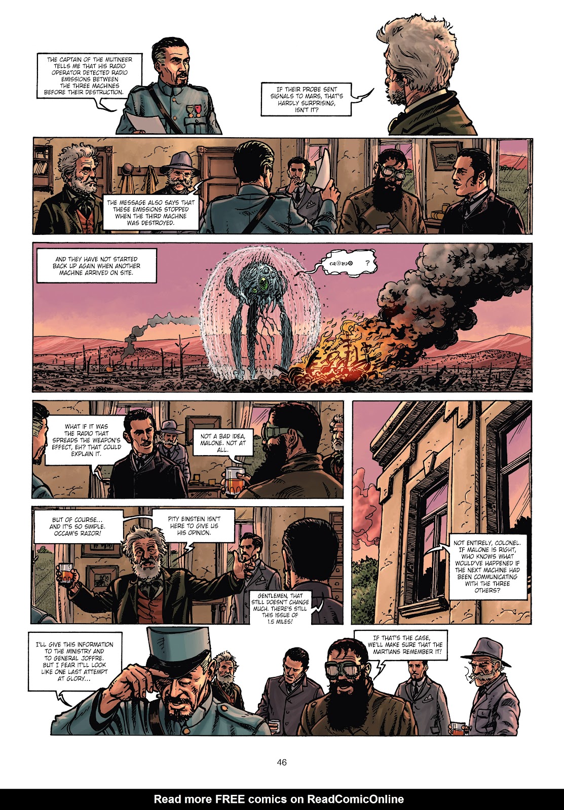 War of the World War One Vol. 3: The Monsters from Mars issue Full - Page 46