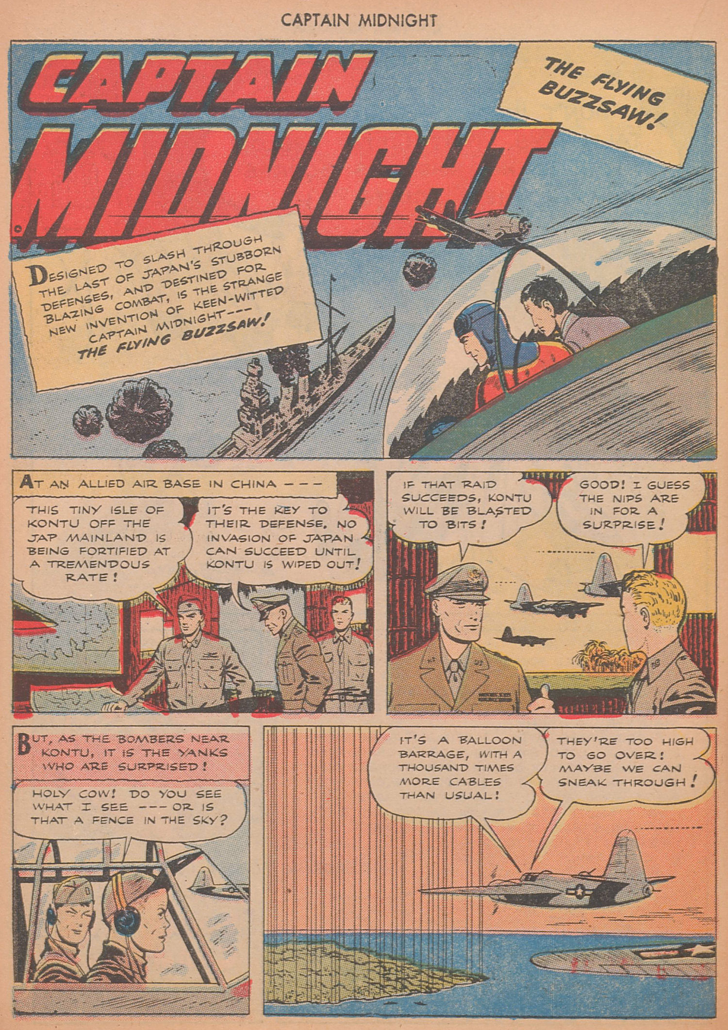 Read online Captain Midnight (1942) comic -  Issue #29 - 14