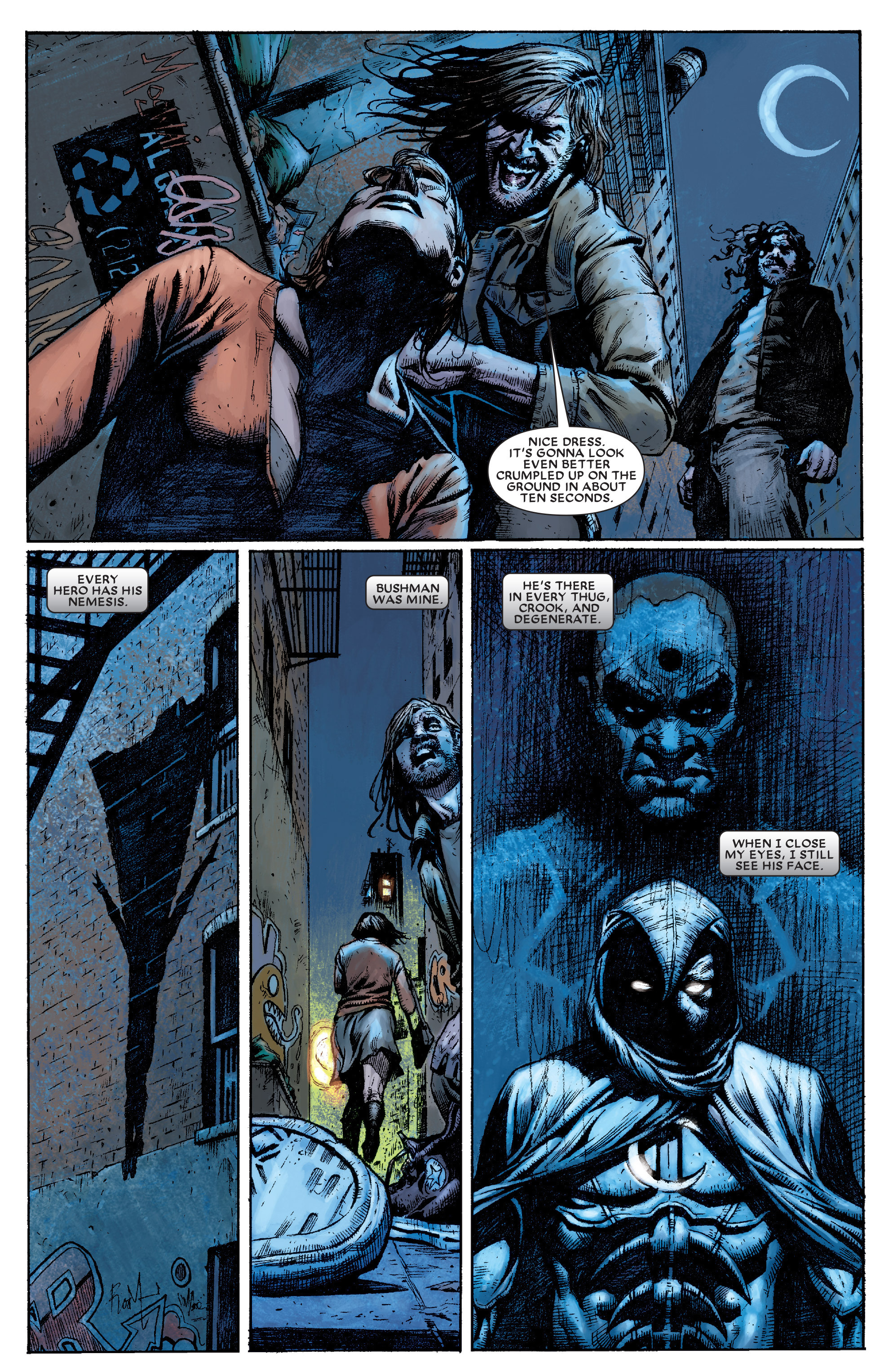 Read online Vengeance of the Moon Knight comic -  Issue #1 - 21