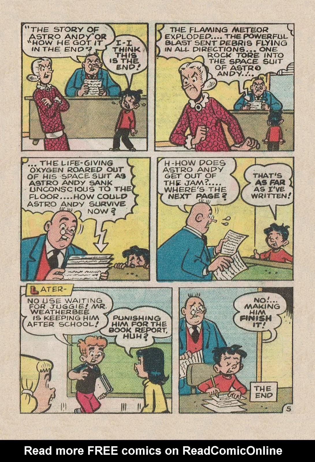 Little Archie Comics Digest Magazine issue 25 - Page 129