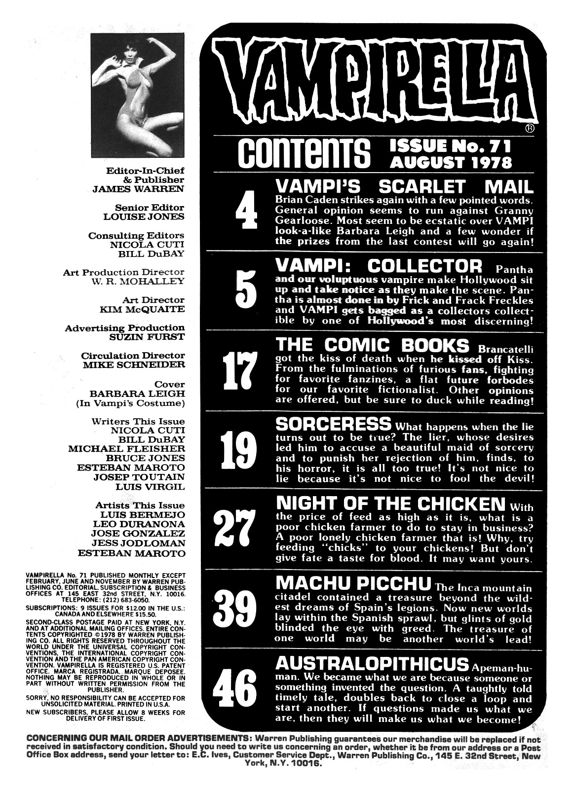 Read online Vampirella (1969) comic -  Issue #71 - 3