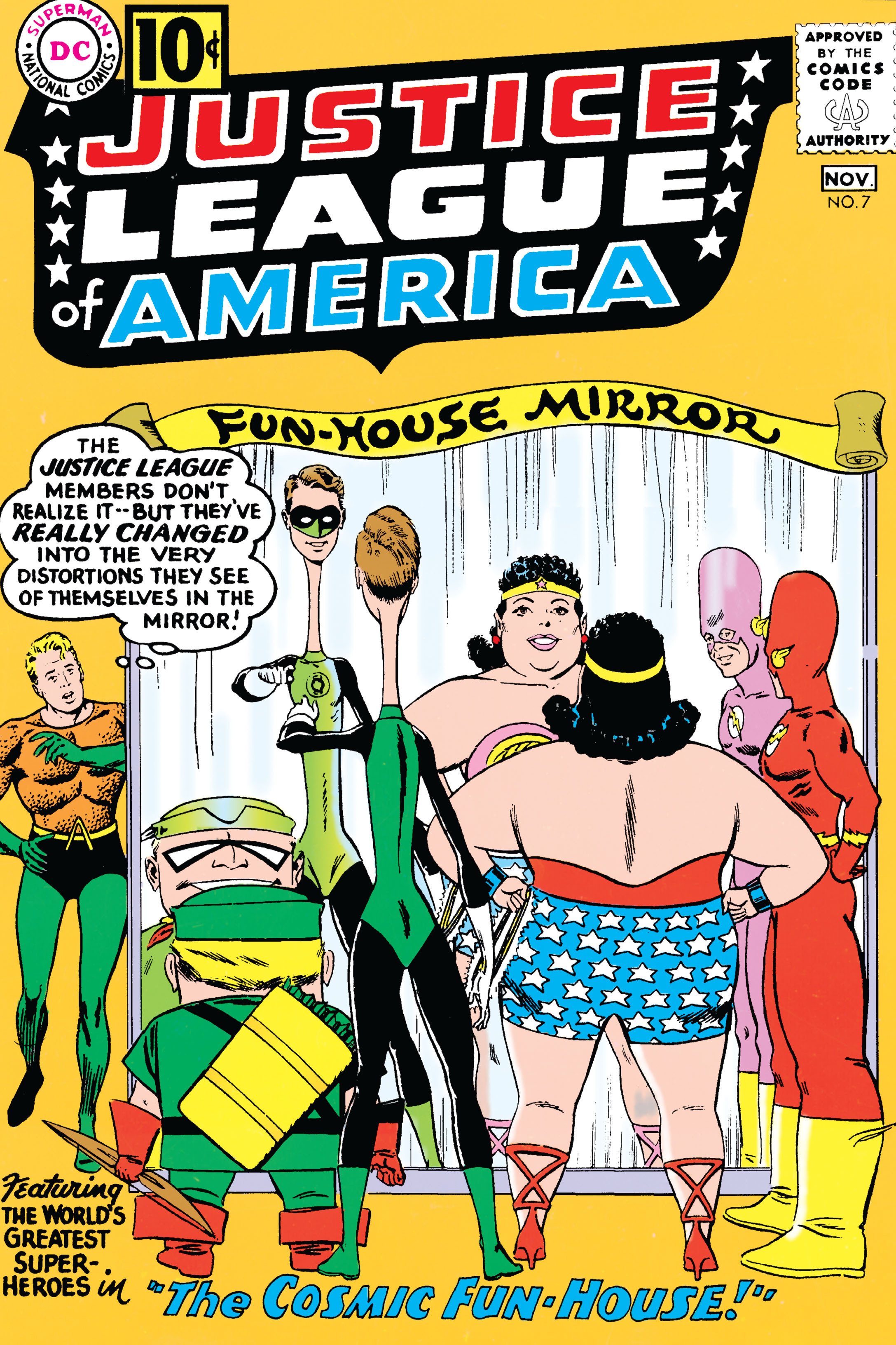 Read online Justice League of America (1960) comic -  Issue #7 - 1