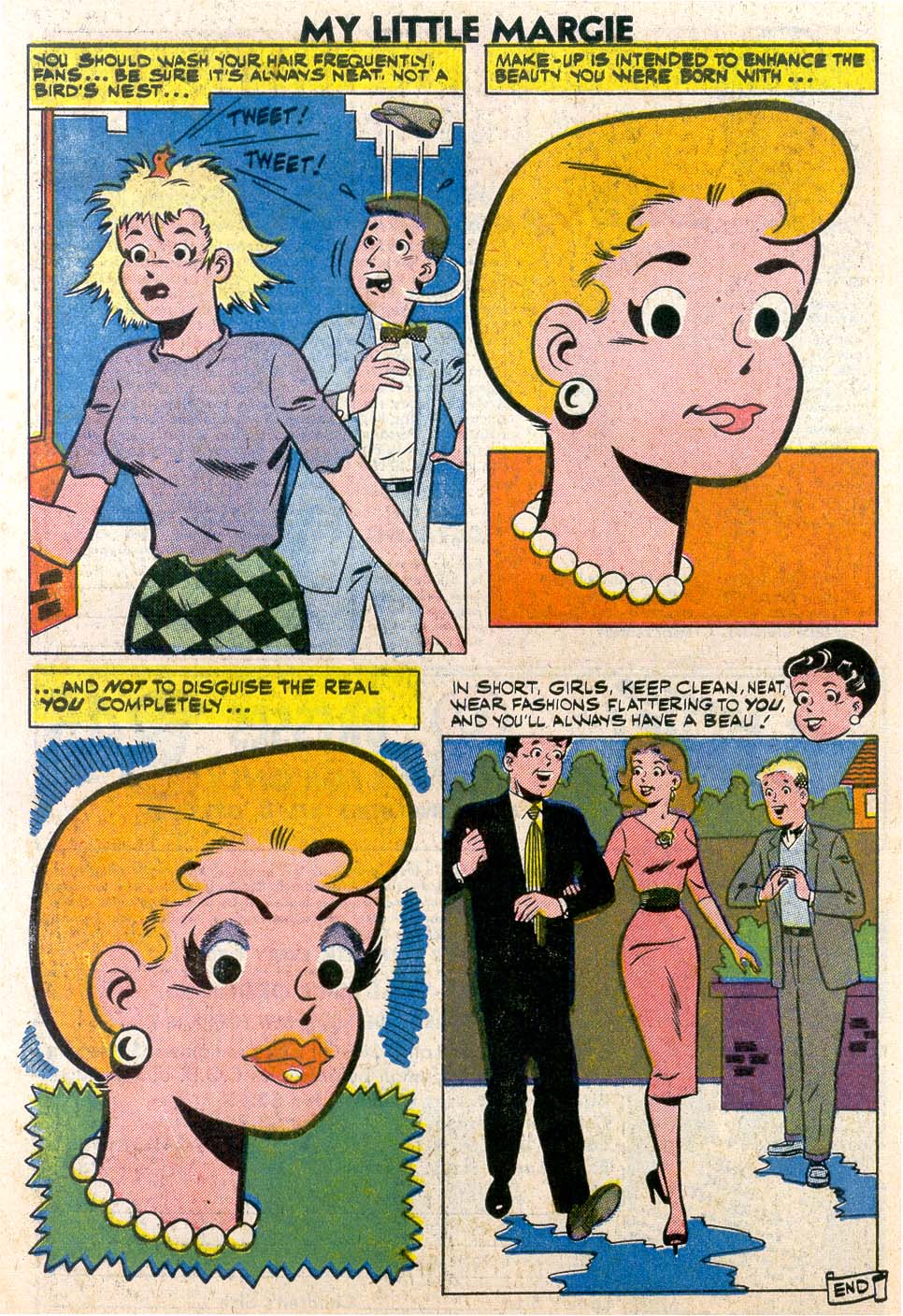Read online My Little Margie (1954) comic -  Issue #30 - 33