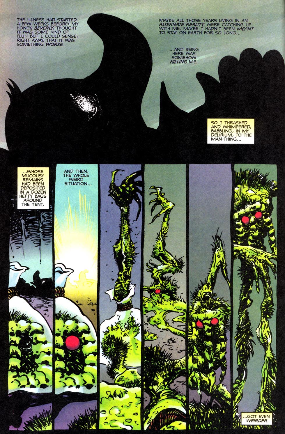 Read online Man-Thing (1997) comic -  Issue #6 - 8
