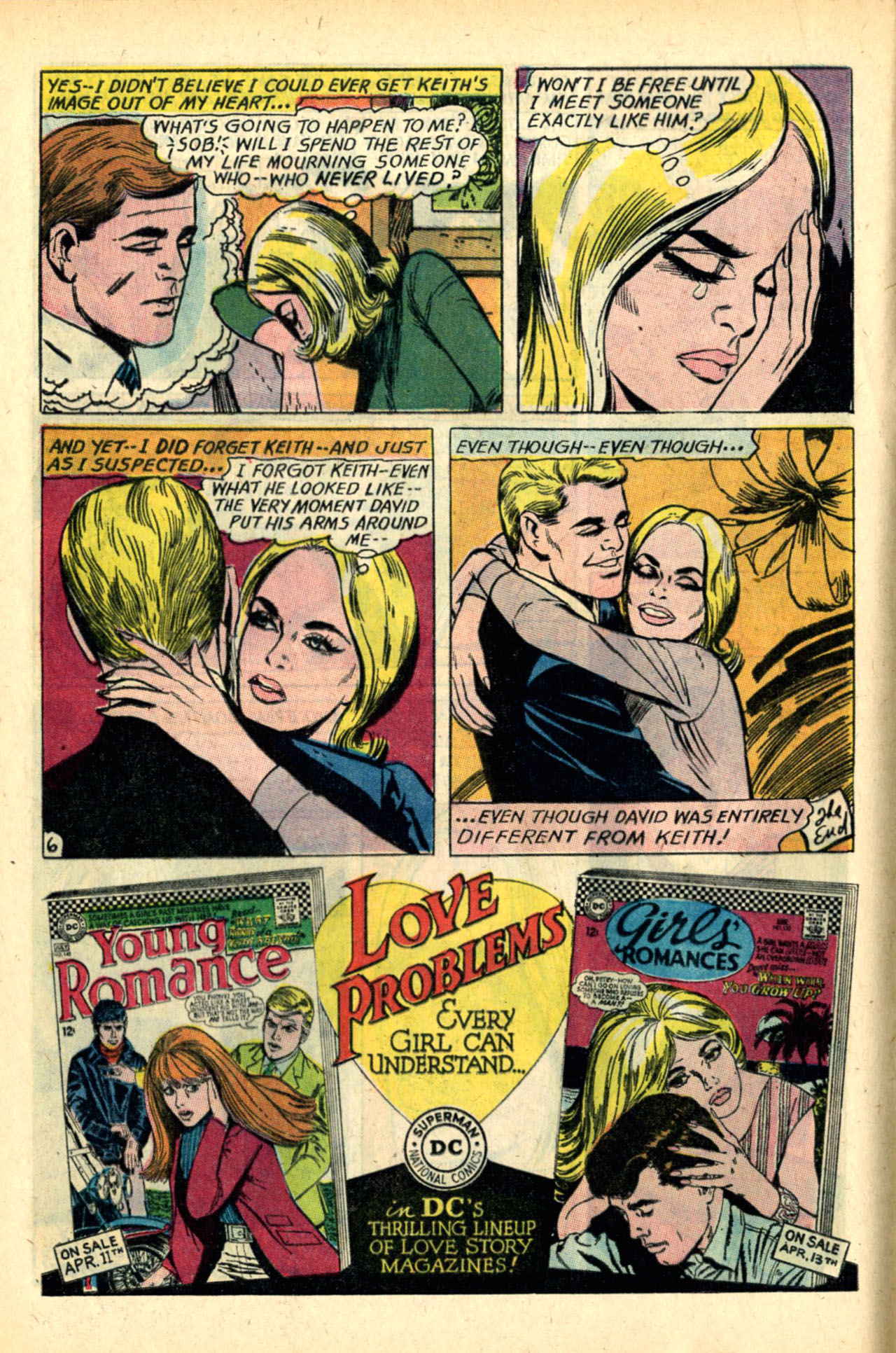 Read online Secret Hearts comic -  Issue #120 - 8