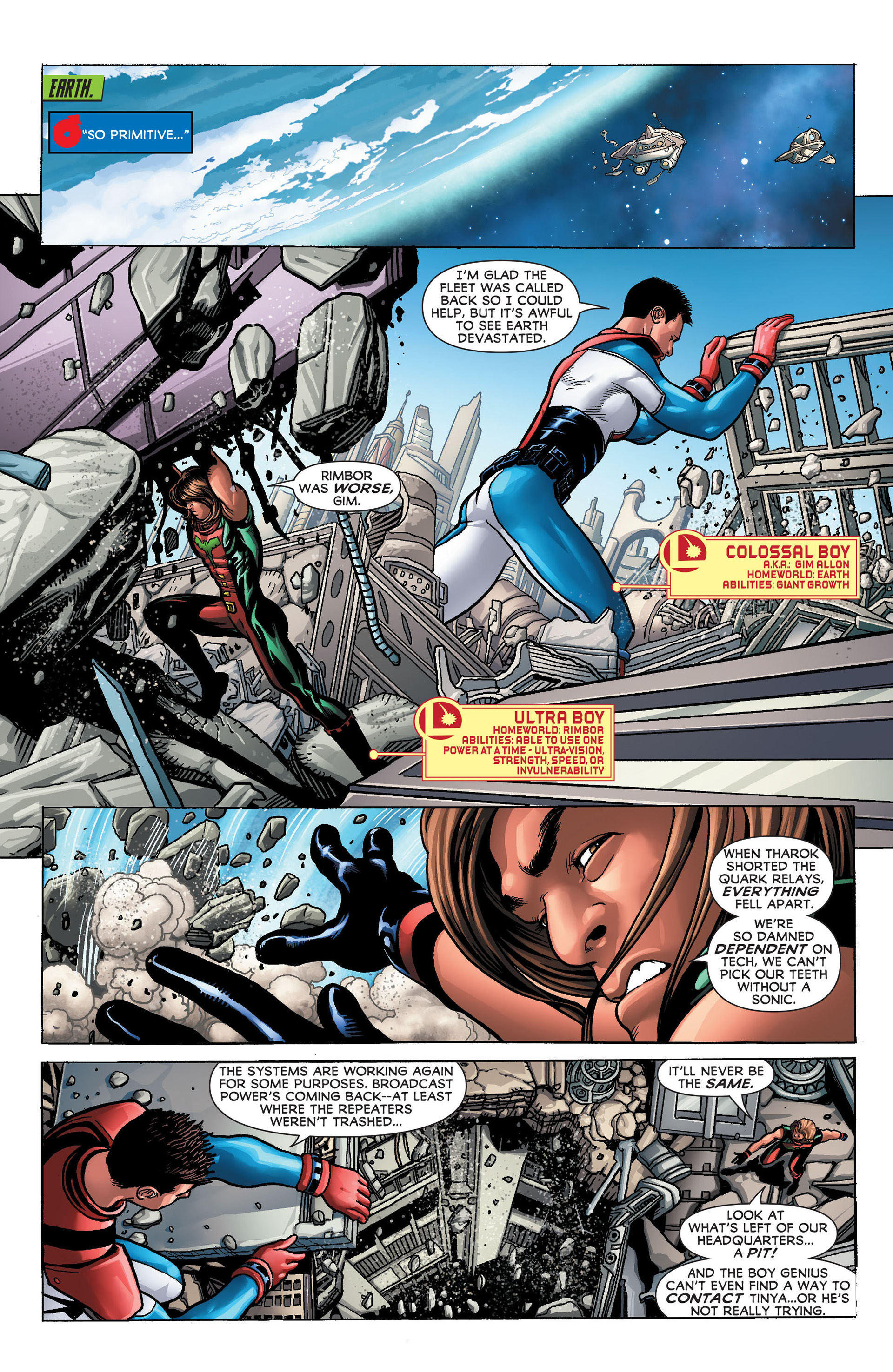 Legion of Super-Heroes (2011) Issue #23 #24 - English 5